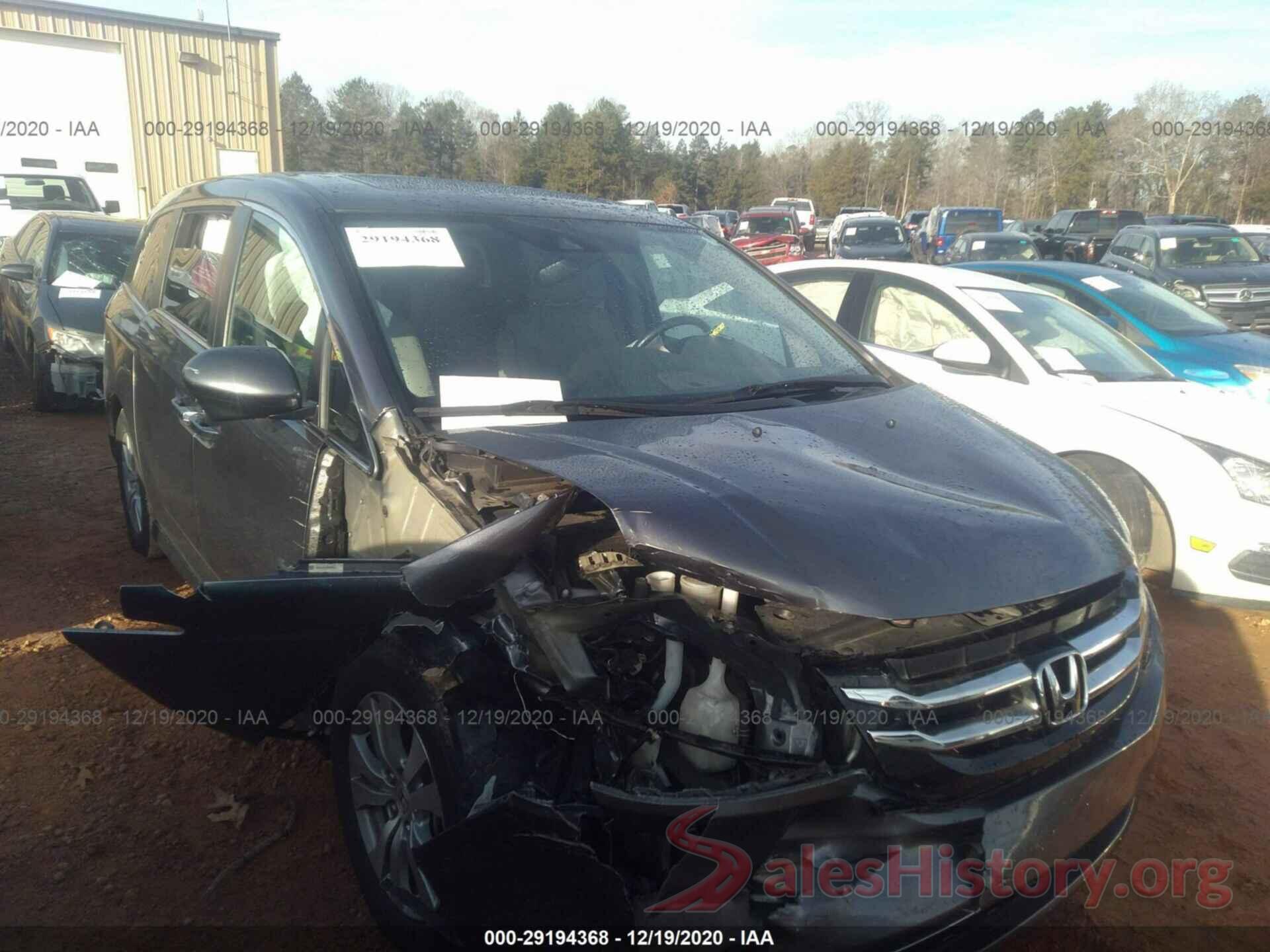 5FNRL5H67GB106803 2016 HONDA ODYSSEY