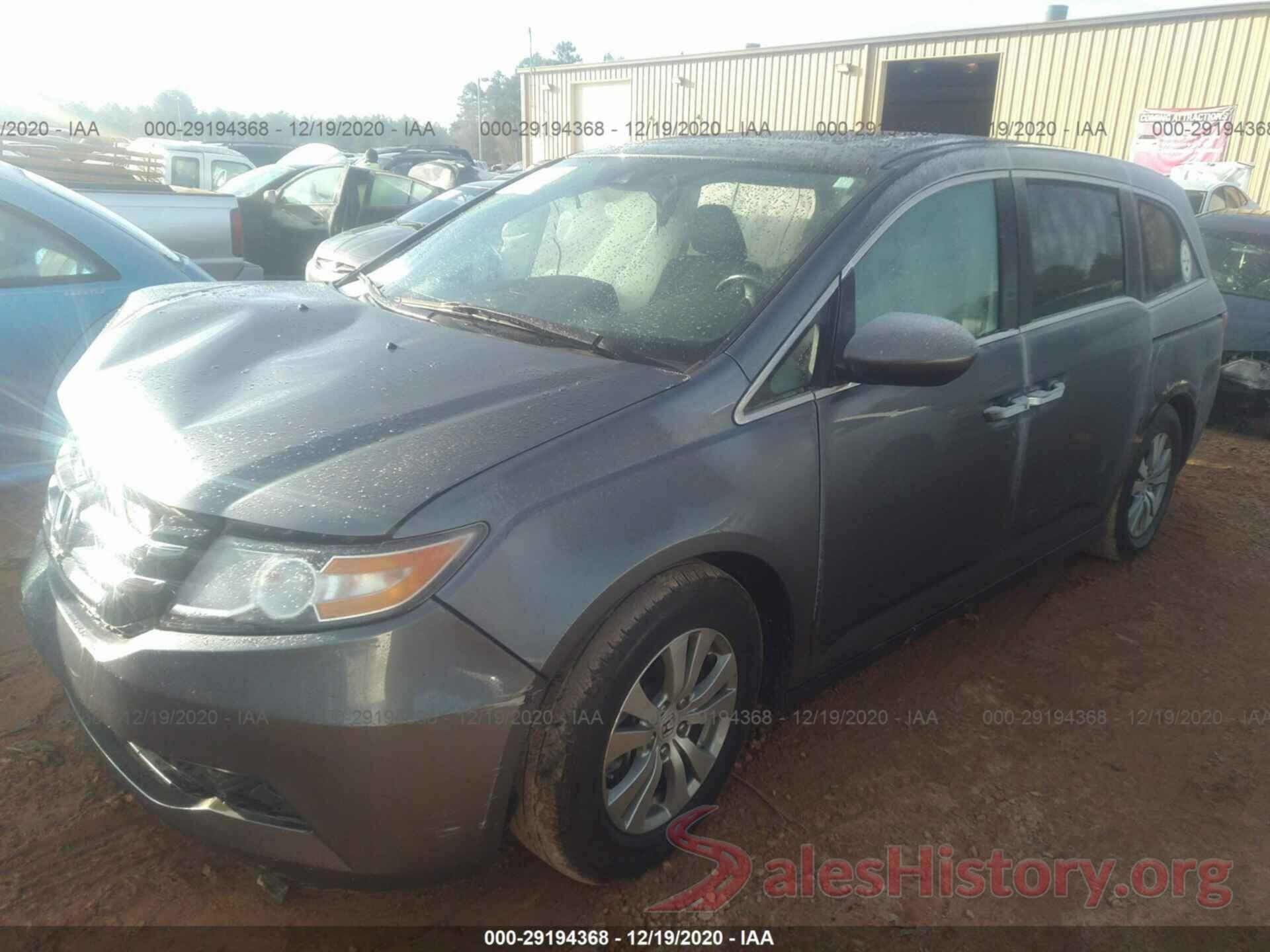 5FNRL5H67GB106803 2016 HONDA ODYSSEY