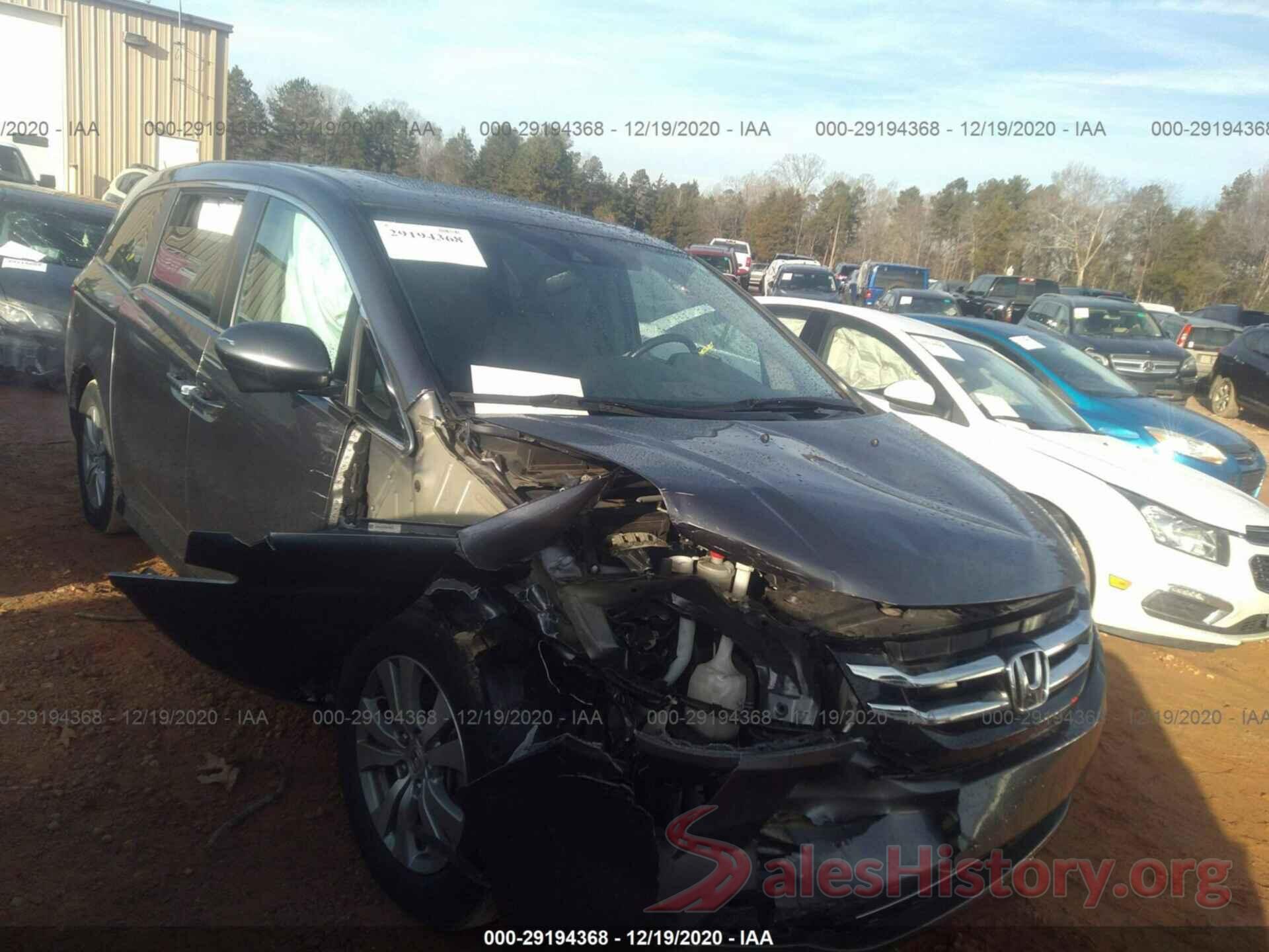 5FNRL5H67GB106803 2016 HONDA ODYSSEY