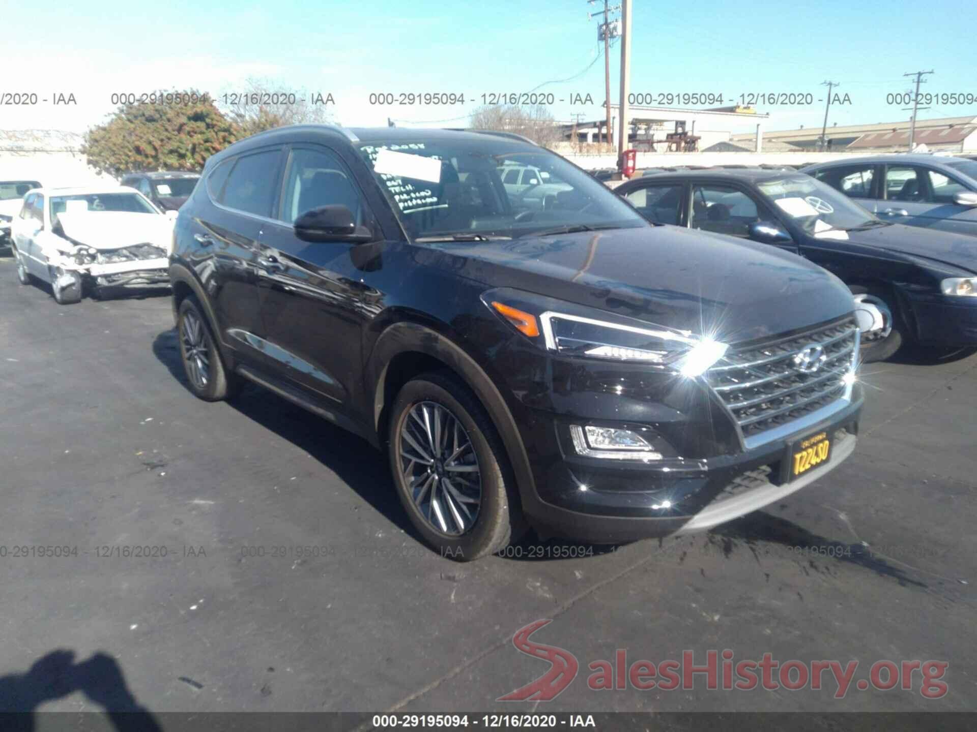 KM8J33AL0LU113154 2020 HYUNDAI TUCSON