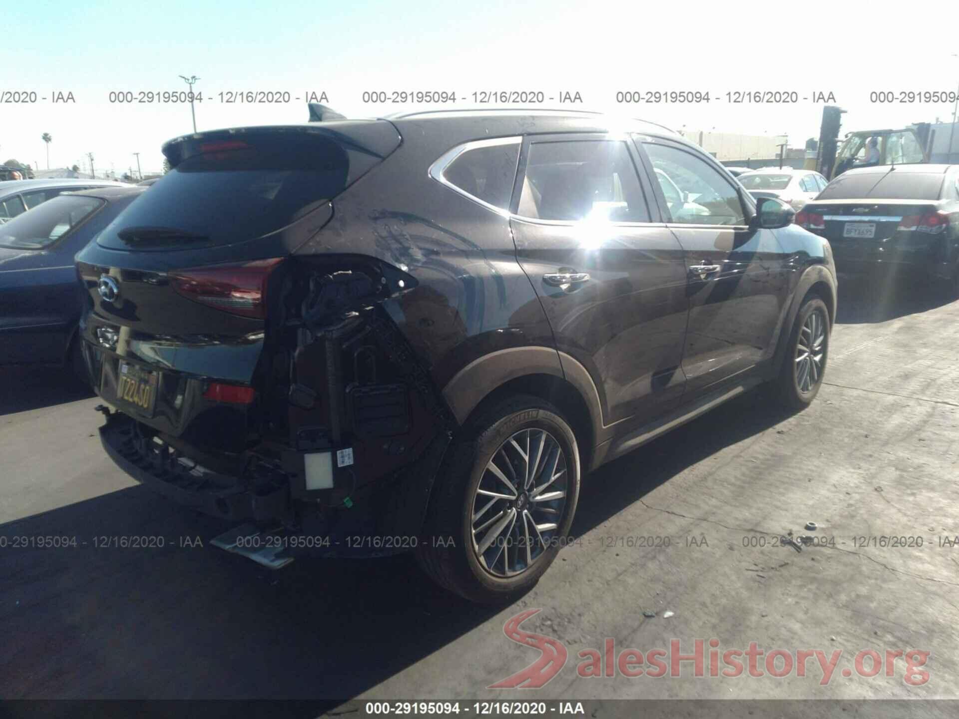 KM8J33AL0LU113154 2020 HYUNDAI TUCSON