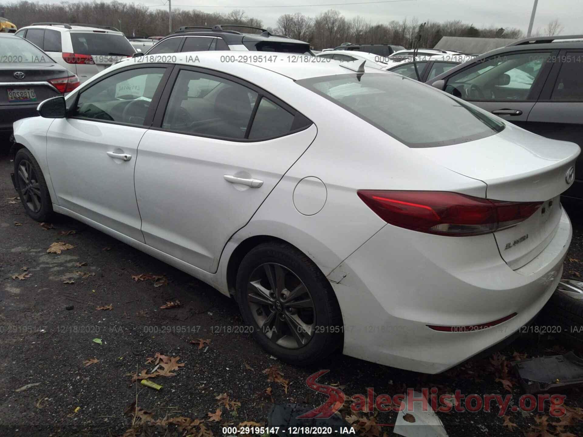 5NPD84LF3JH255490 2018 HYUNDAI ELANTRA