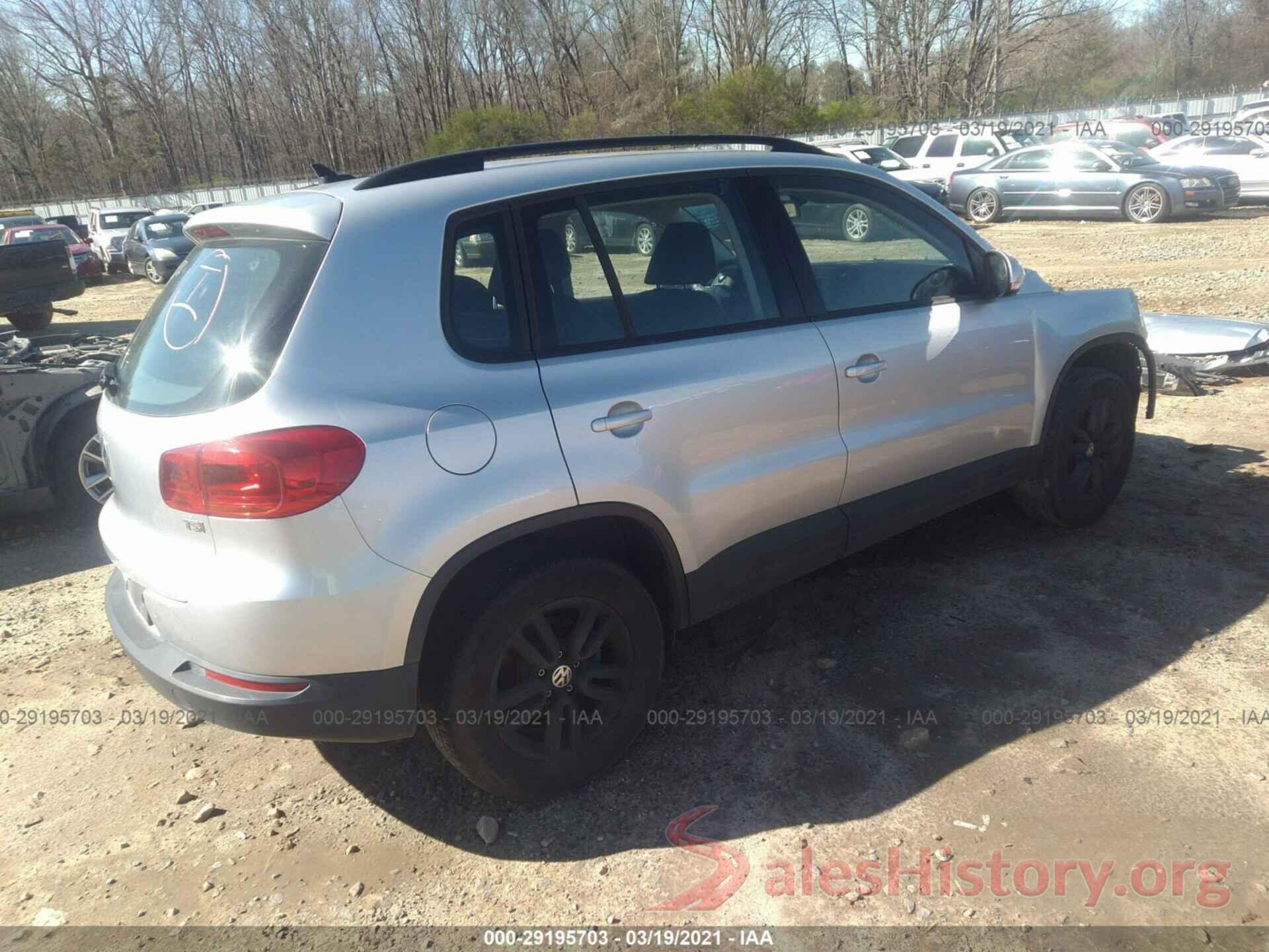 WVGAV7AX7HK018582 2017 VOLKSWAGEN TIGUAN