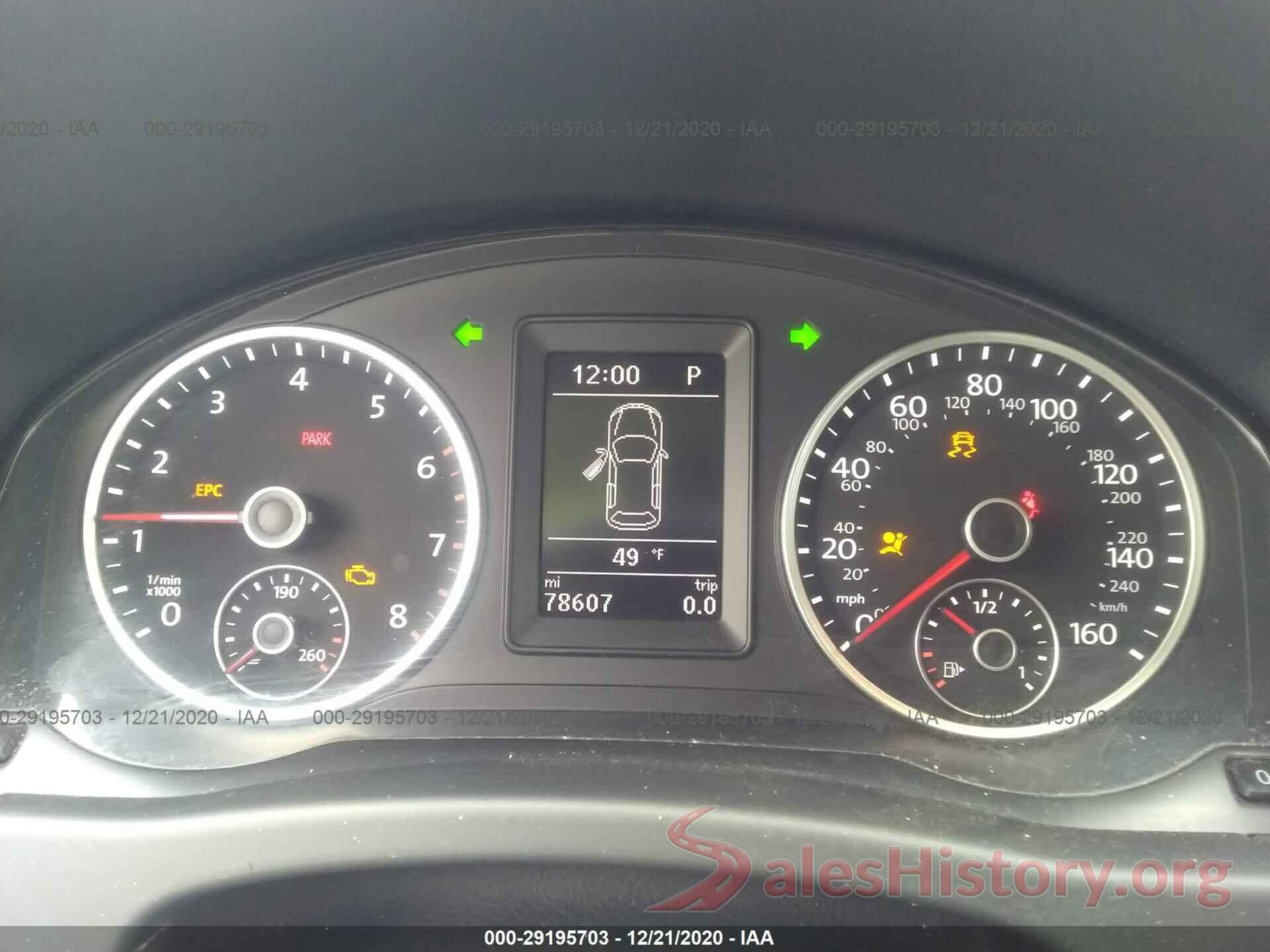 WVGAV7AX7HK018582 2017 VOLKSWAGEN TIGUAN