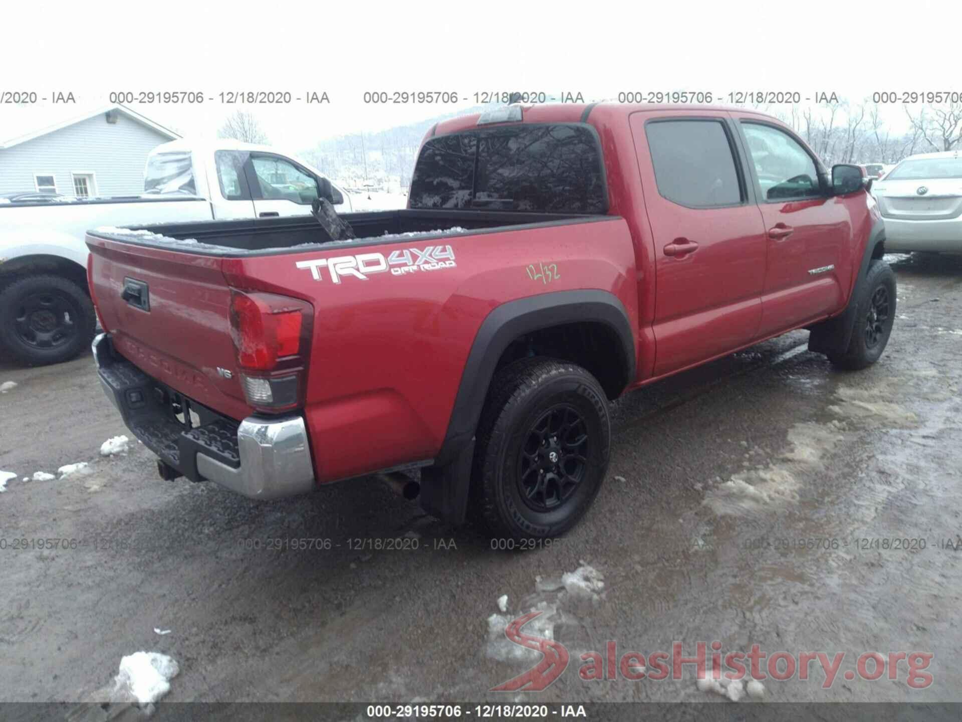 3TMCZ5AN2KM241259 2019 TOYOTA TACOMA 4WD