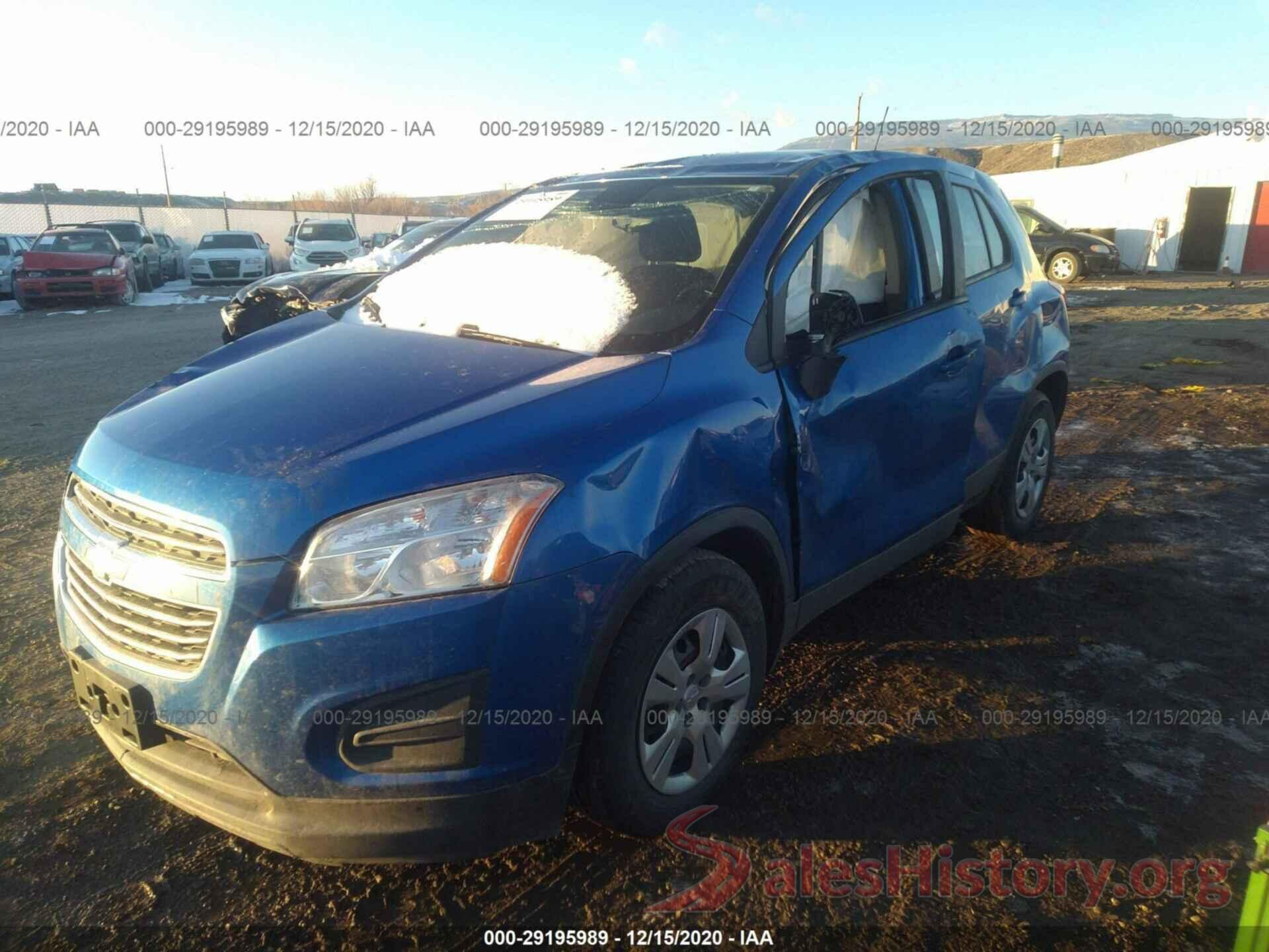 KL7CJKSB8GB546867 2016 CHEVROLET TRAX