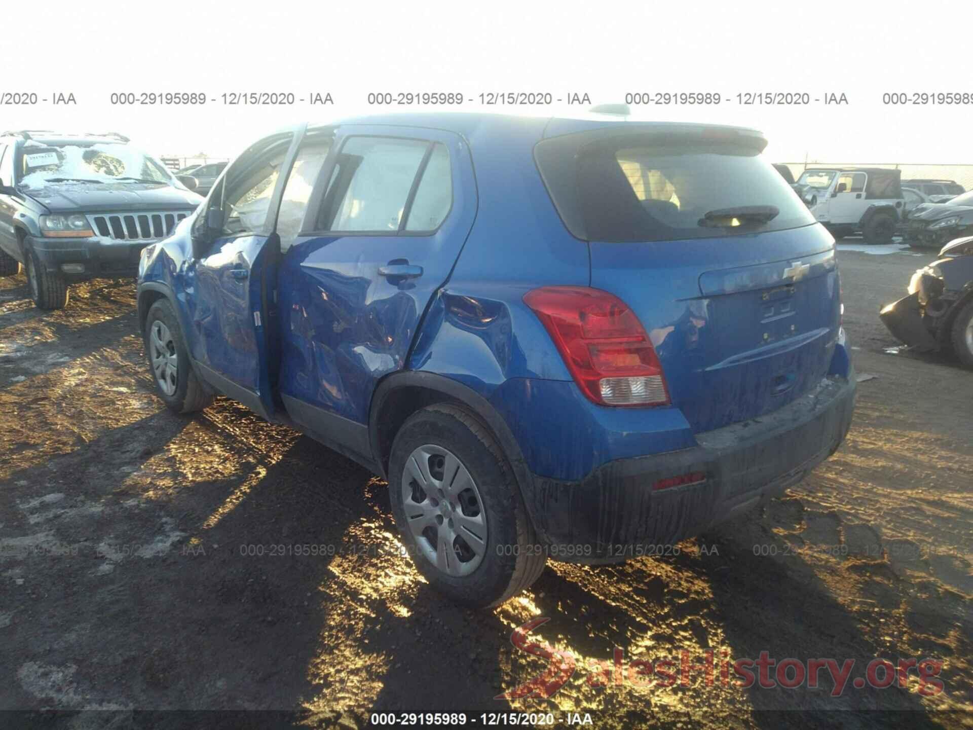 KL7CJKSB8GB546867 2016 CHEVROLET TRAX