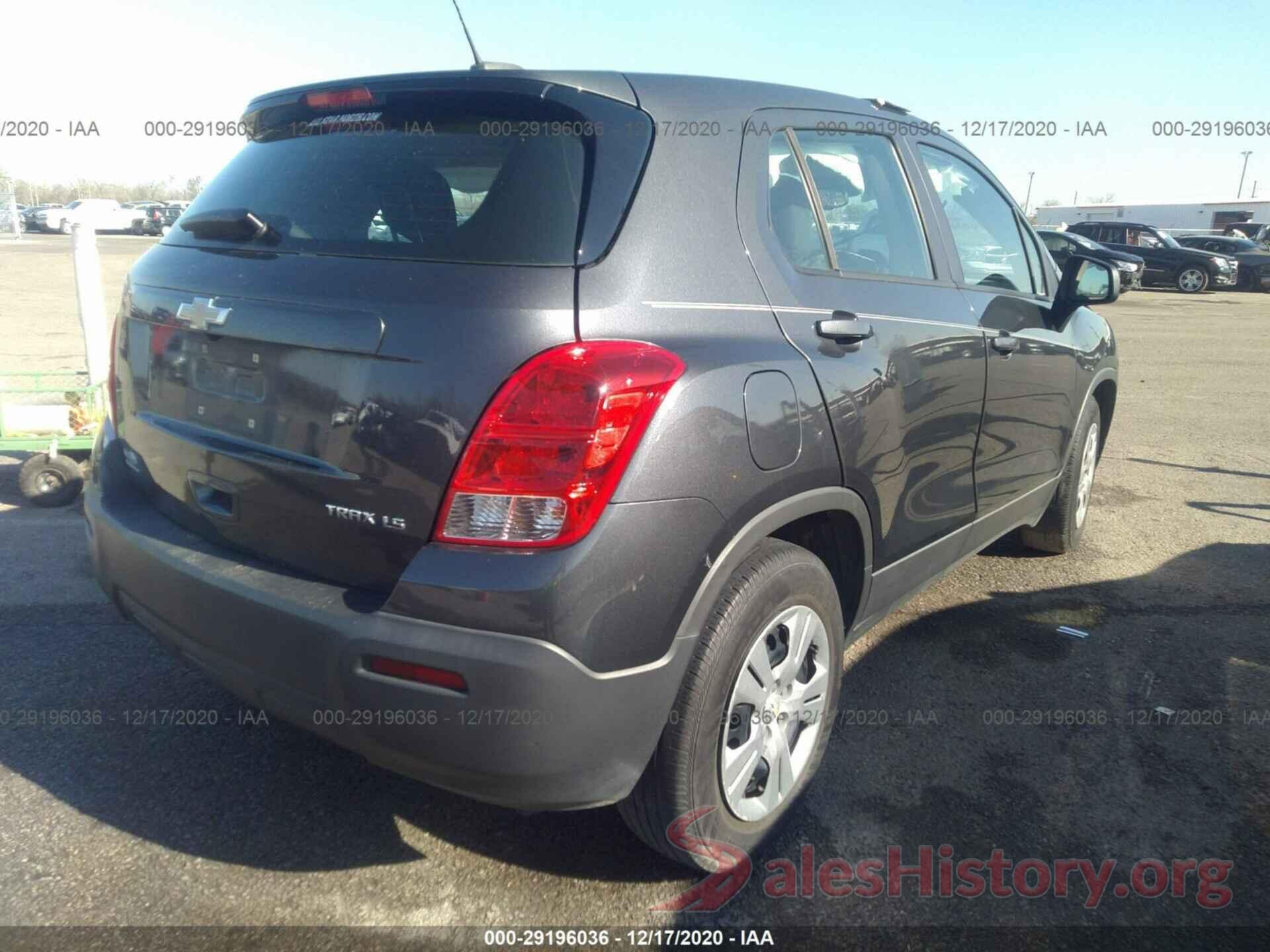 3GNCJKSB1GL254647 2016 CHEVROLET TRAX