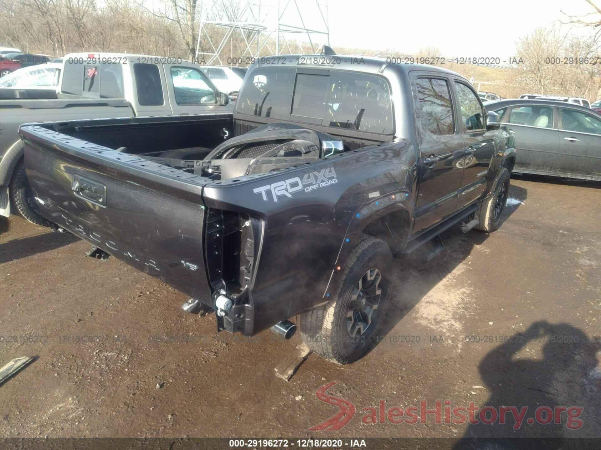 3TMCZ5AN7LM319729 2020 TOYOTA TACOMA 4WD