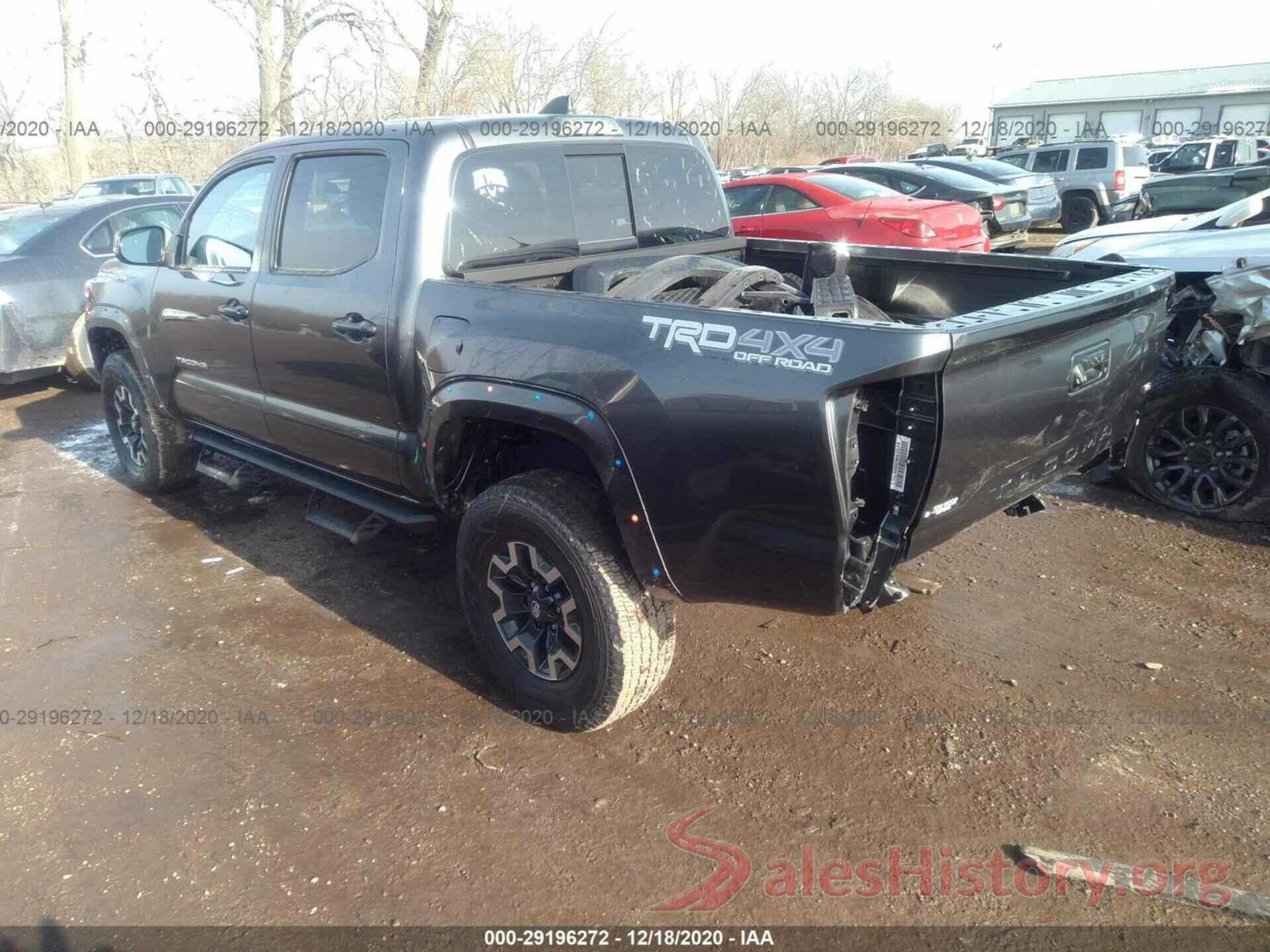 3TMCZ5AN7LM319729 2020 TOYOTA TACOMA 4WD