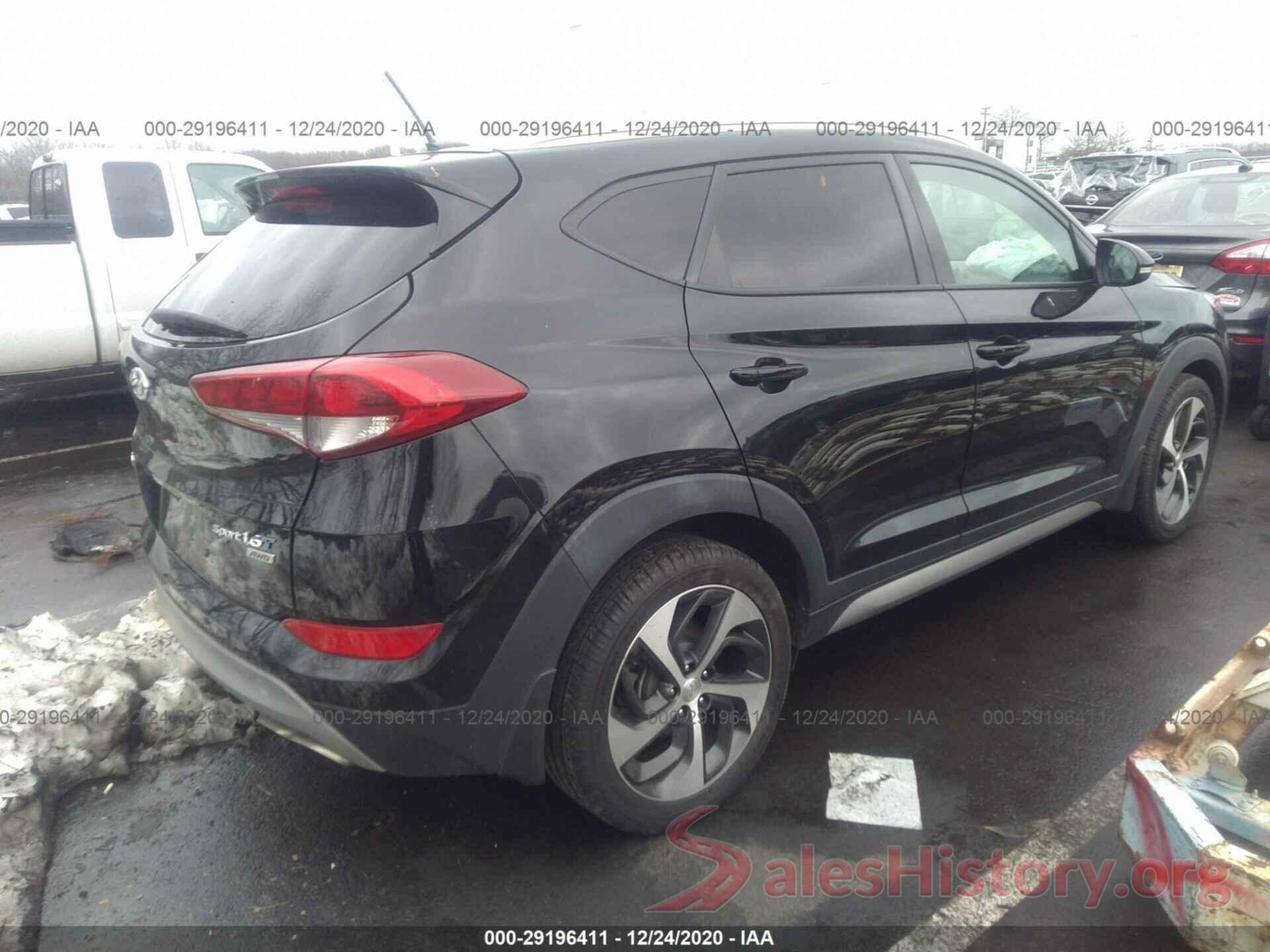 KM8J3CA20HU301302 2017 HYUNDAI TUCSON