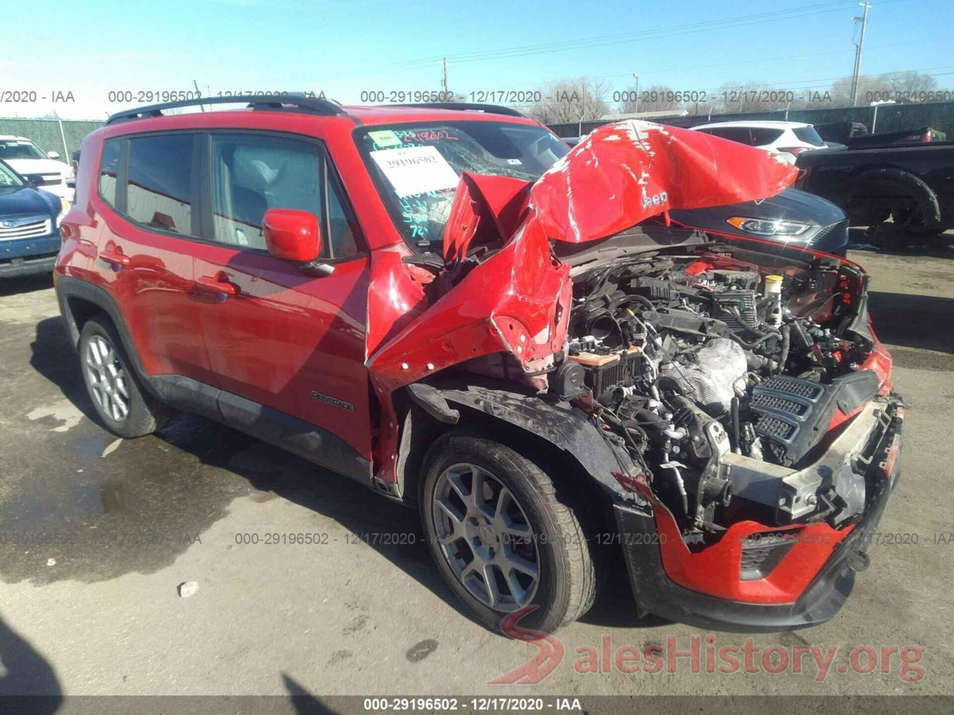 ZACNJABBXKPJ77267 2019 JEEP RENEGADE