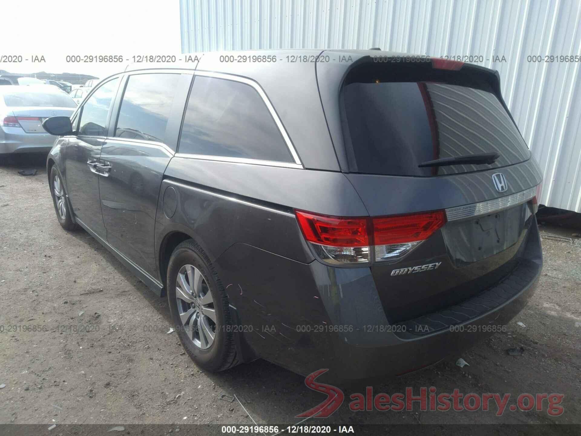 5FNRL5H68GB022442 2016 HONDA ODYSSEY