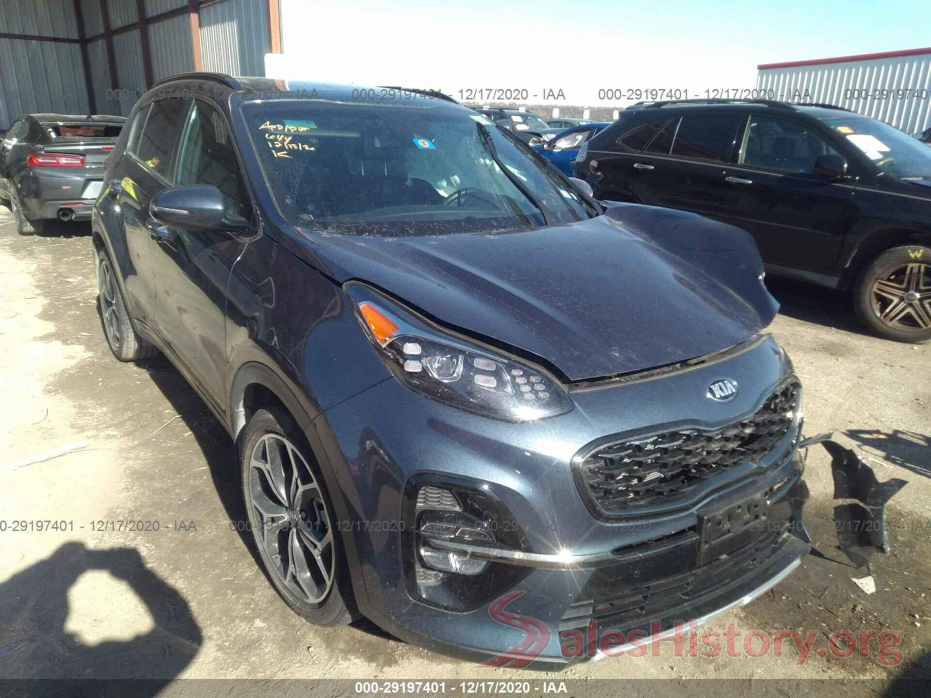 KNDPR3A62L7793189 2020 KIA SPORTAGE