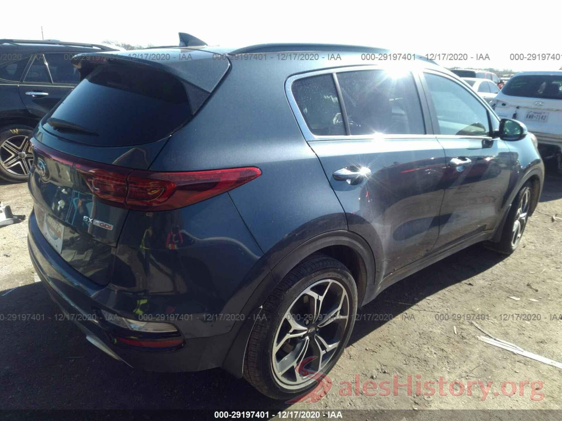 KNDPR3A62L7793189 2020 KIA SPORTAGE