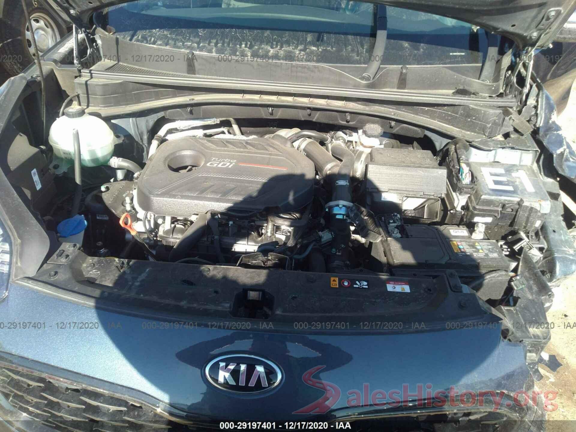 KNDPR3A62L7793189 2020 KIA SPORTAGE