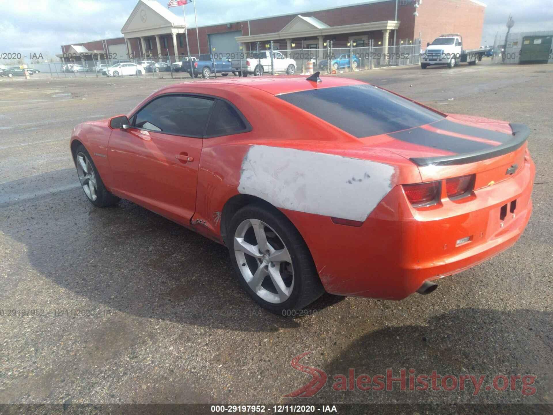 2G1FB1EV0A9190400 2010 CHEVROLET CAMARO