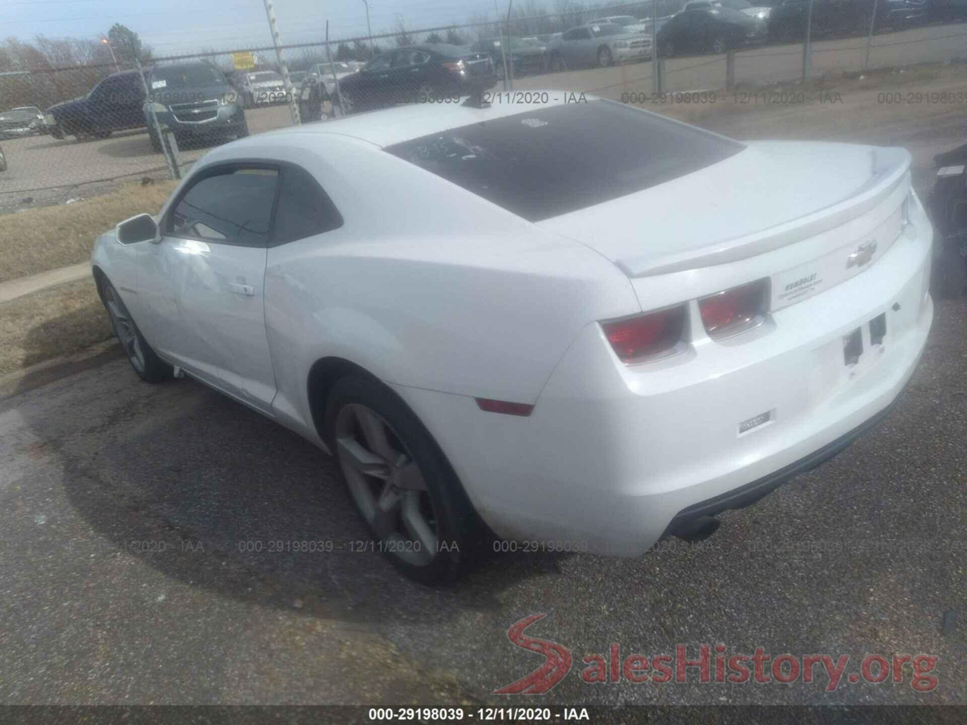 2G1FB1ED5B9139743 2011 CHEVROLET CAMARO