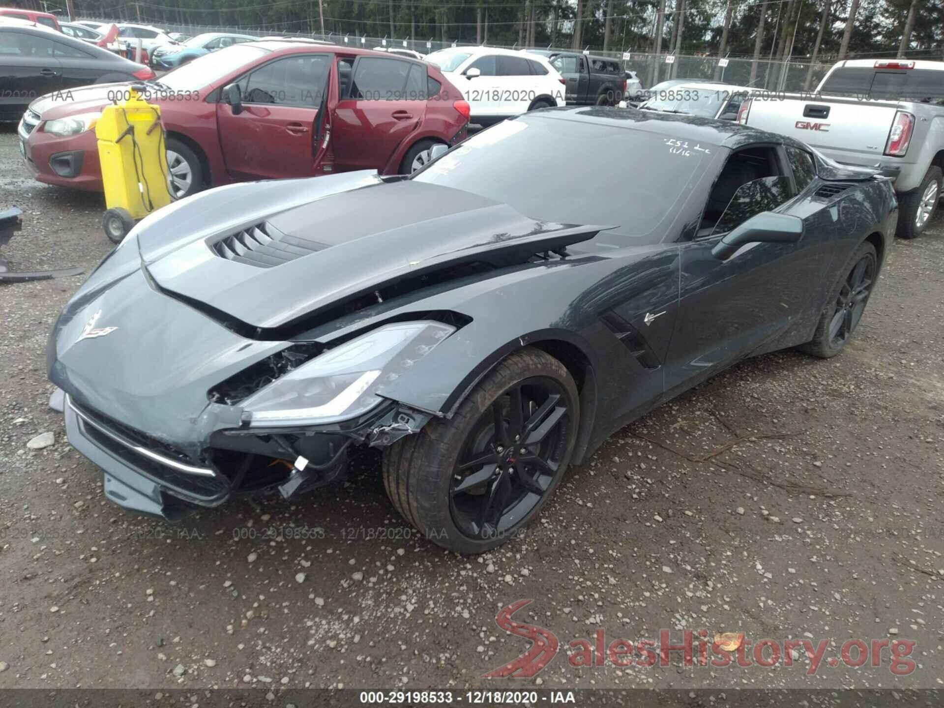 1G1YB2D74K5123735 2019 CHEVROLET CORVETTE