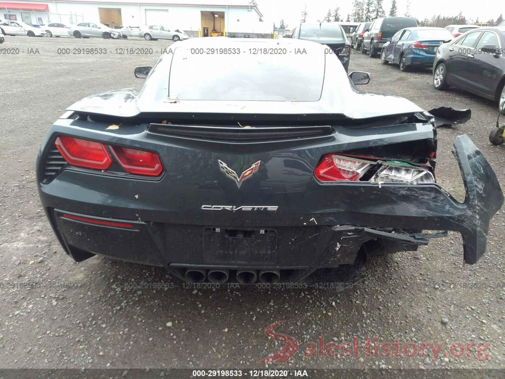 1G1YB2D74K5123735 2019 CHEVROLET CORVETTE