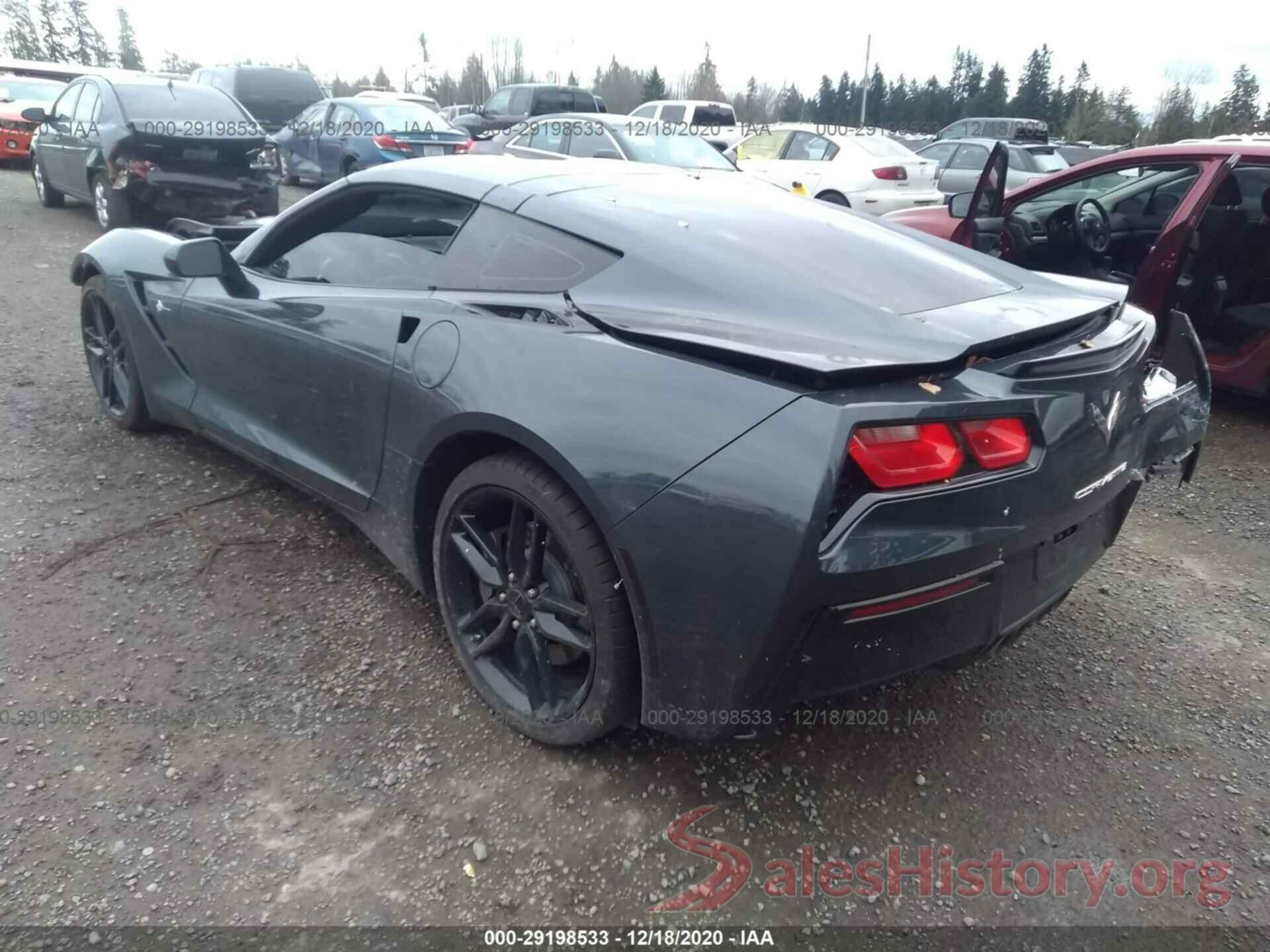 1G1YB2D74K5123735 2019 CHEVROLET CORVETTE