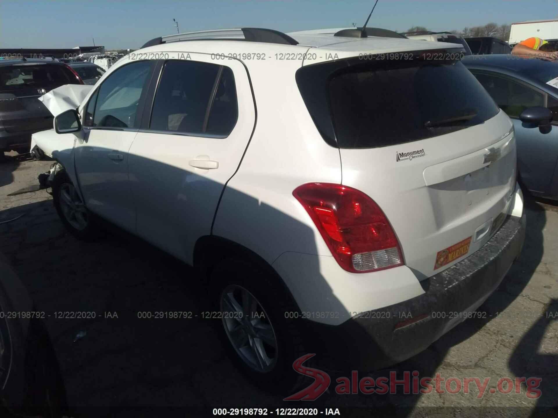 KL7CJLSB1GB633290 2016 CHEVROLET TRAX