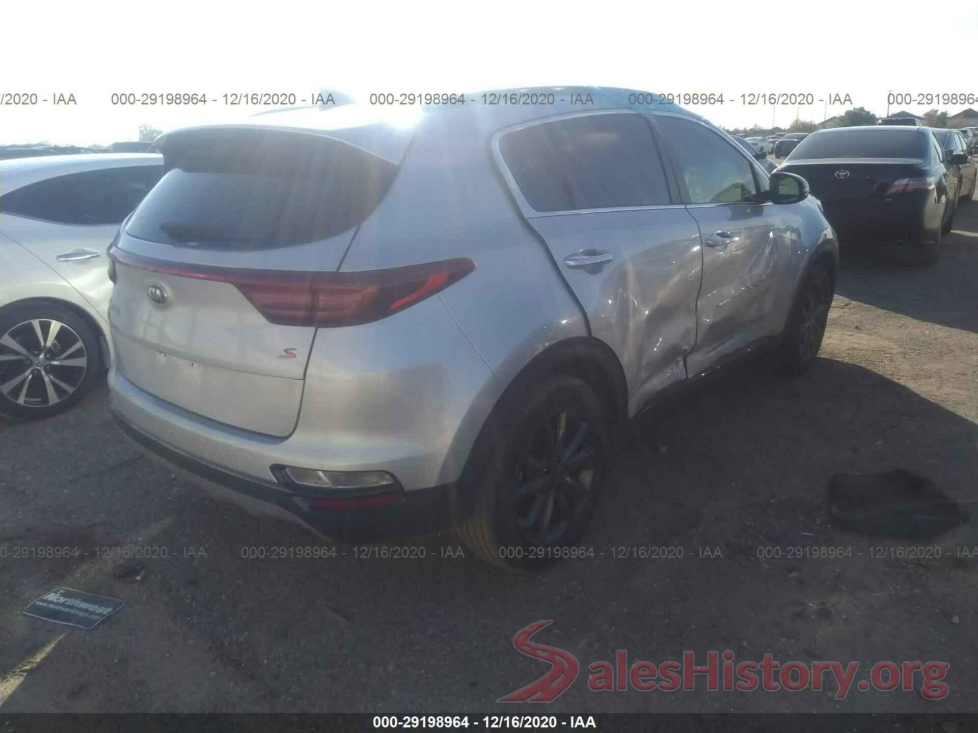 KNDP63AC4L7718332 2020 KIA SPORTAGE