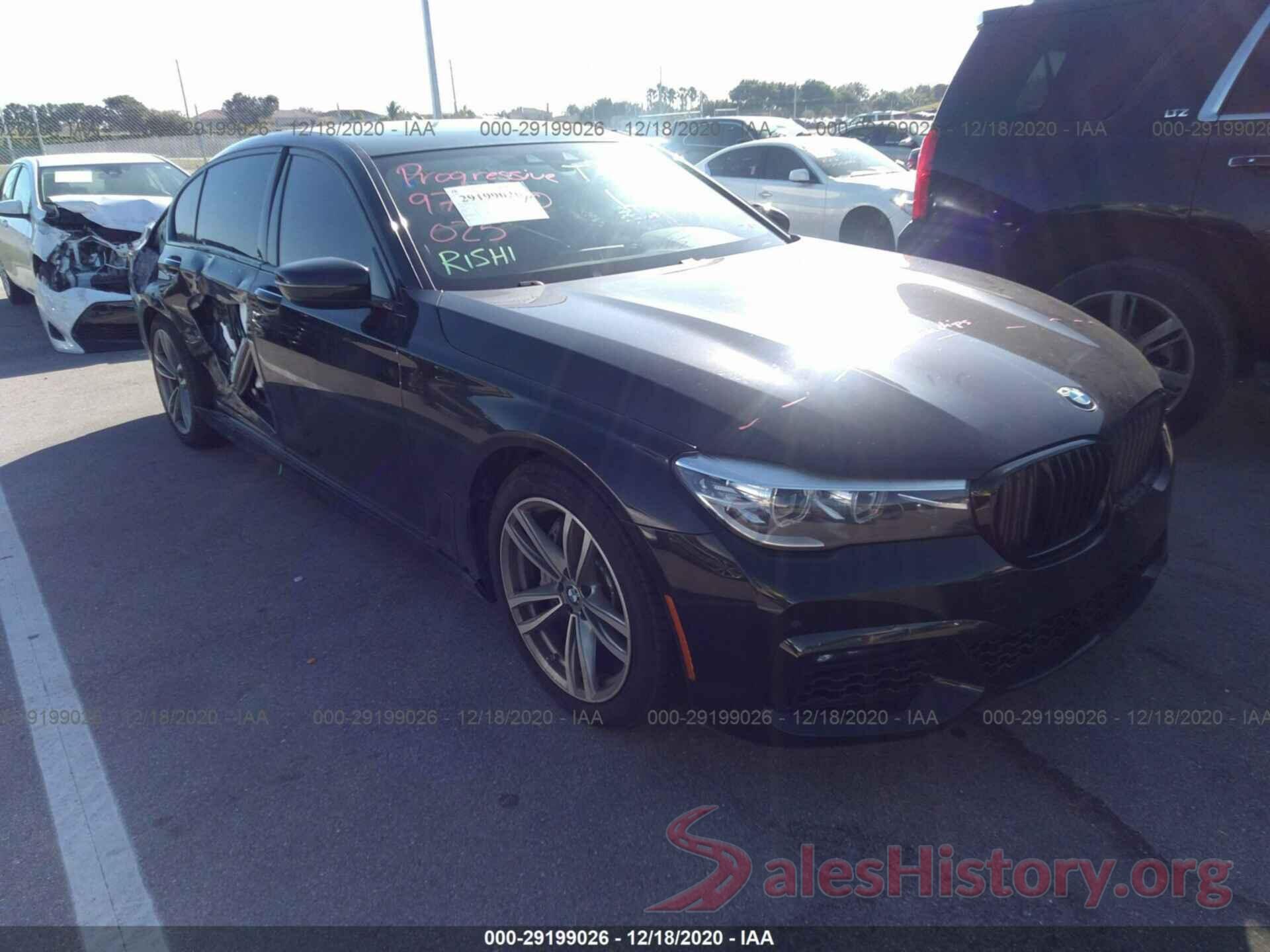 WBA7E4C55KGV69979 2019 BMW 7 SERIES