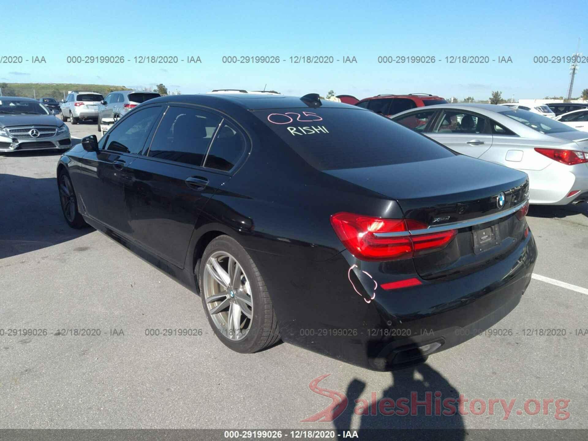 WBA7E4C55KGV69979 2019 BMW 7 SERIES