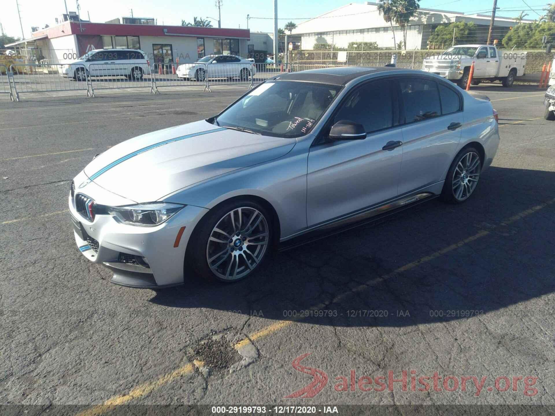 WBA8B3G50GNT92150 2016 BMW 3 SERIES