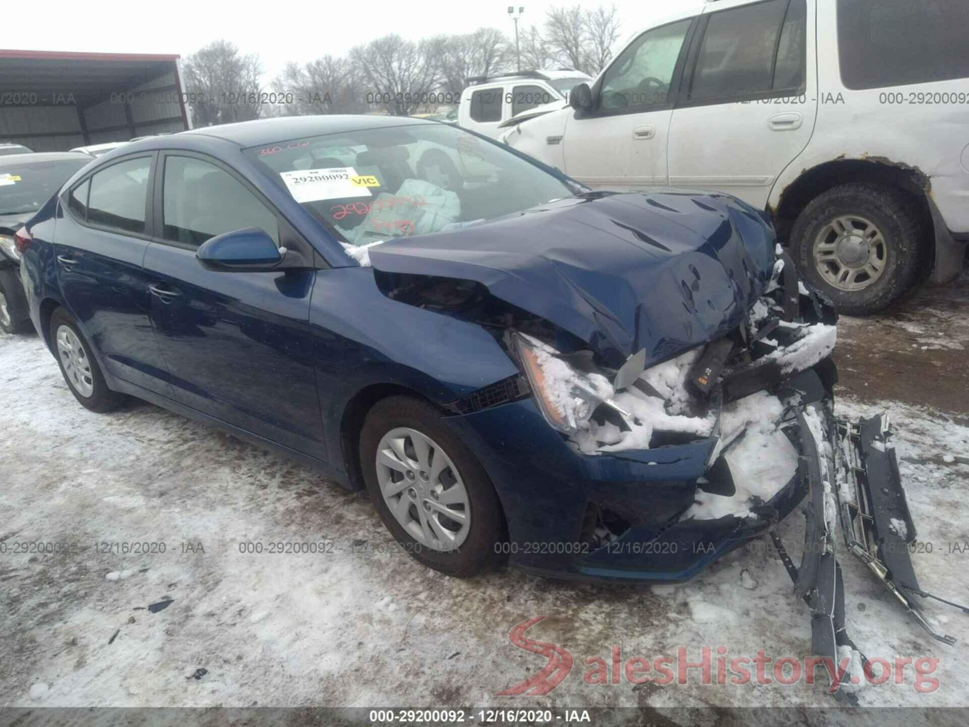 5NPD74LF0KH490501 2019 HYUNDAI ELANTRA