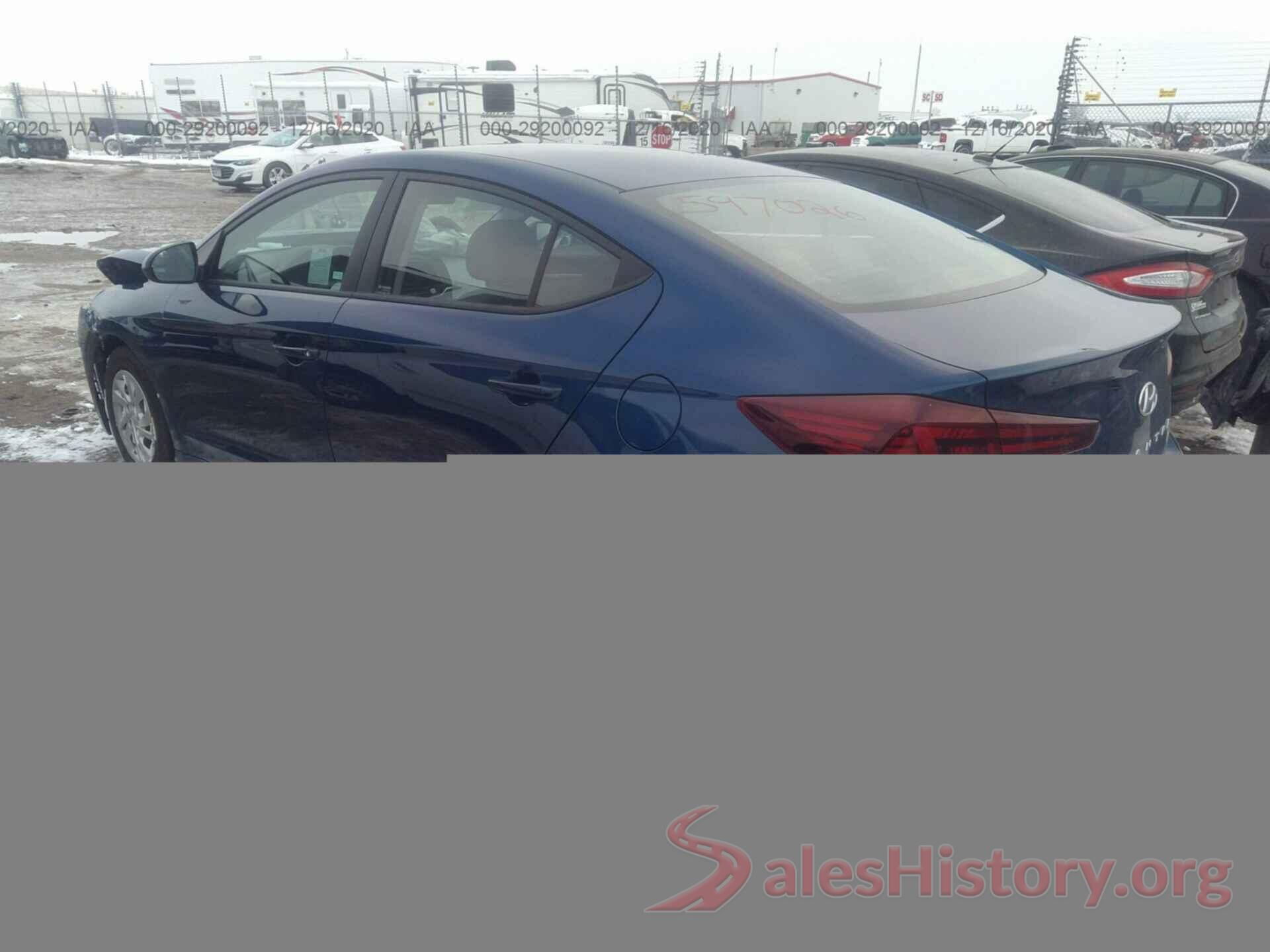 5NPD74LF0KH490501 2019 HYUNDAI ELANTRA