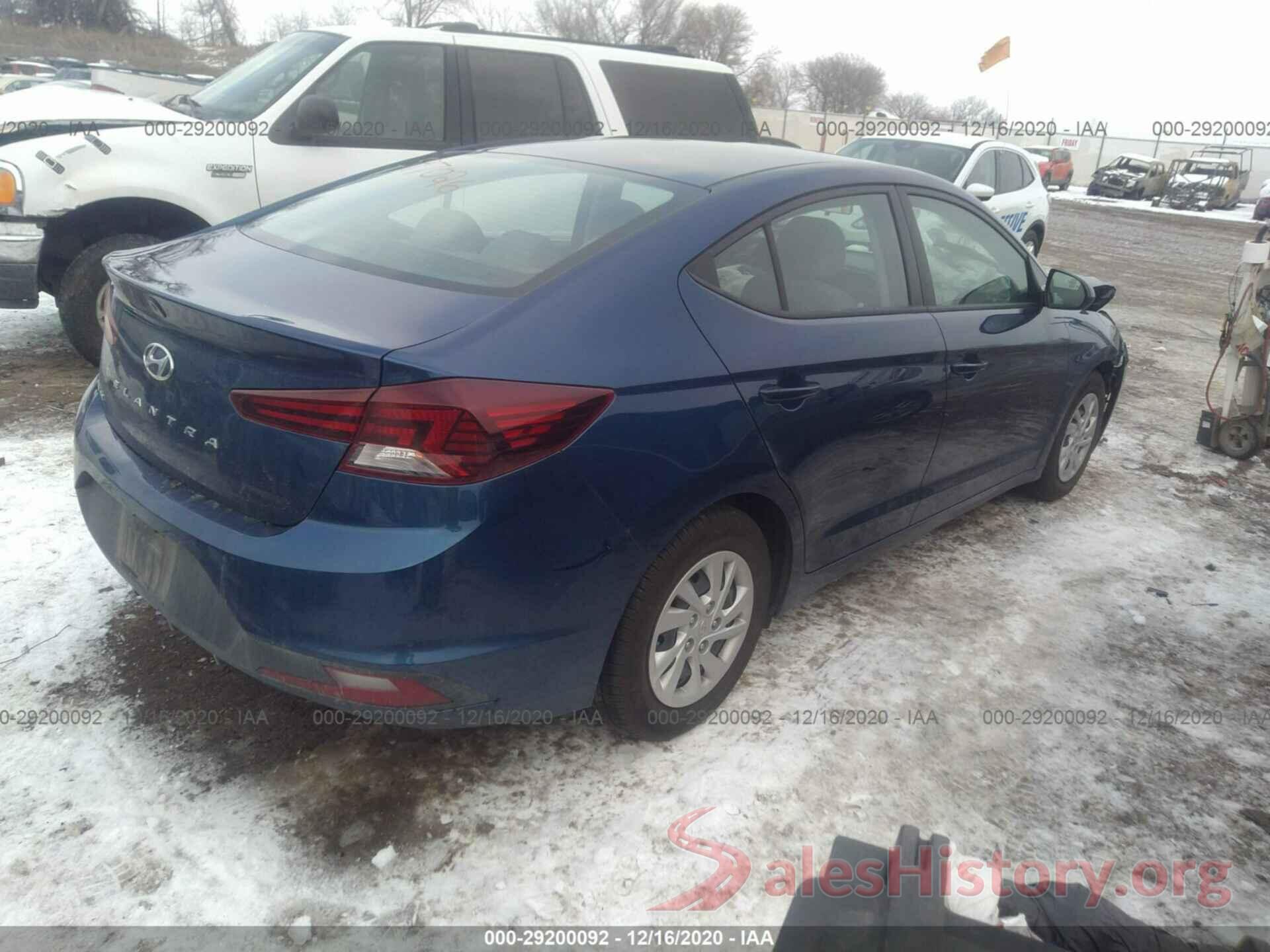 5NPD74LF0KH490501 2019 HYUNDAI ELANTRA