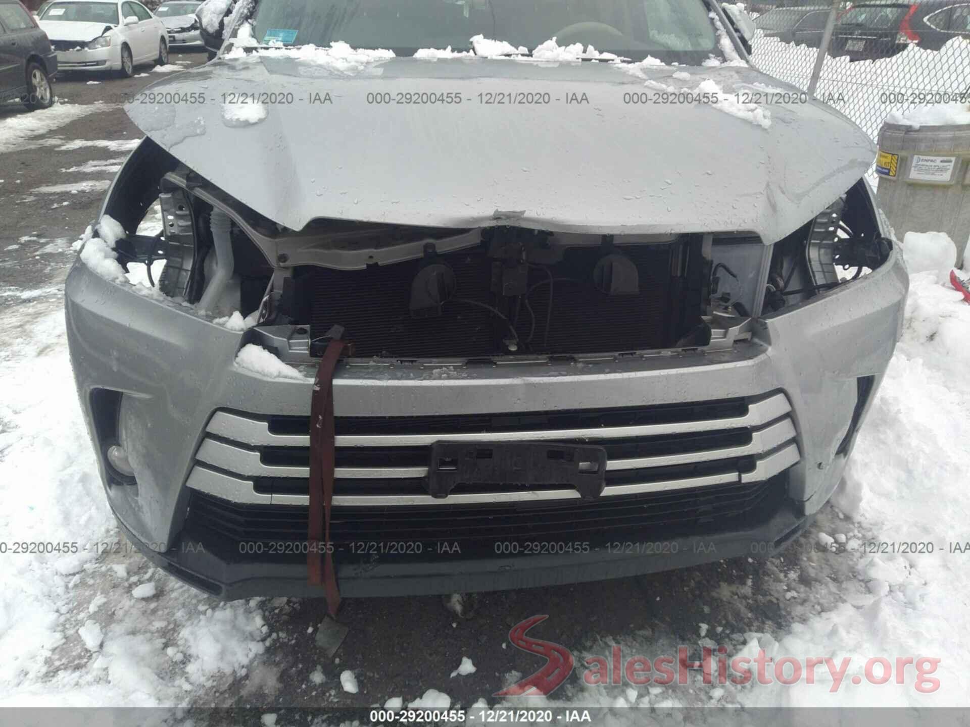 5TDJZRFH6HS401248 2017 TOYOTA HIGHLANDER