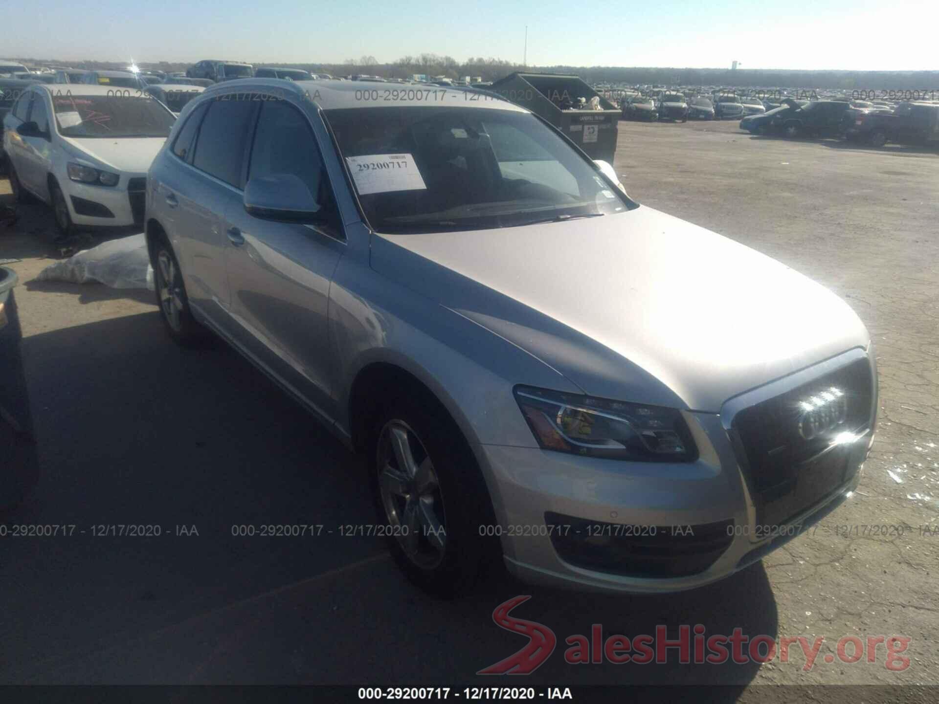 WA1VKBFP8AA012368 2010 AUDI Q5