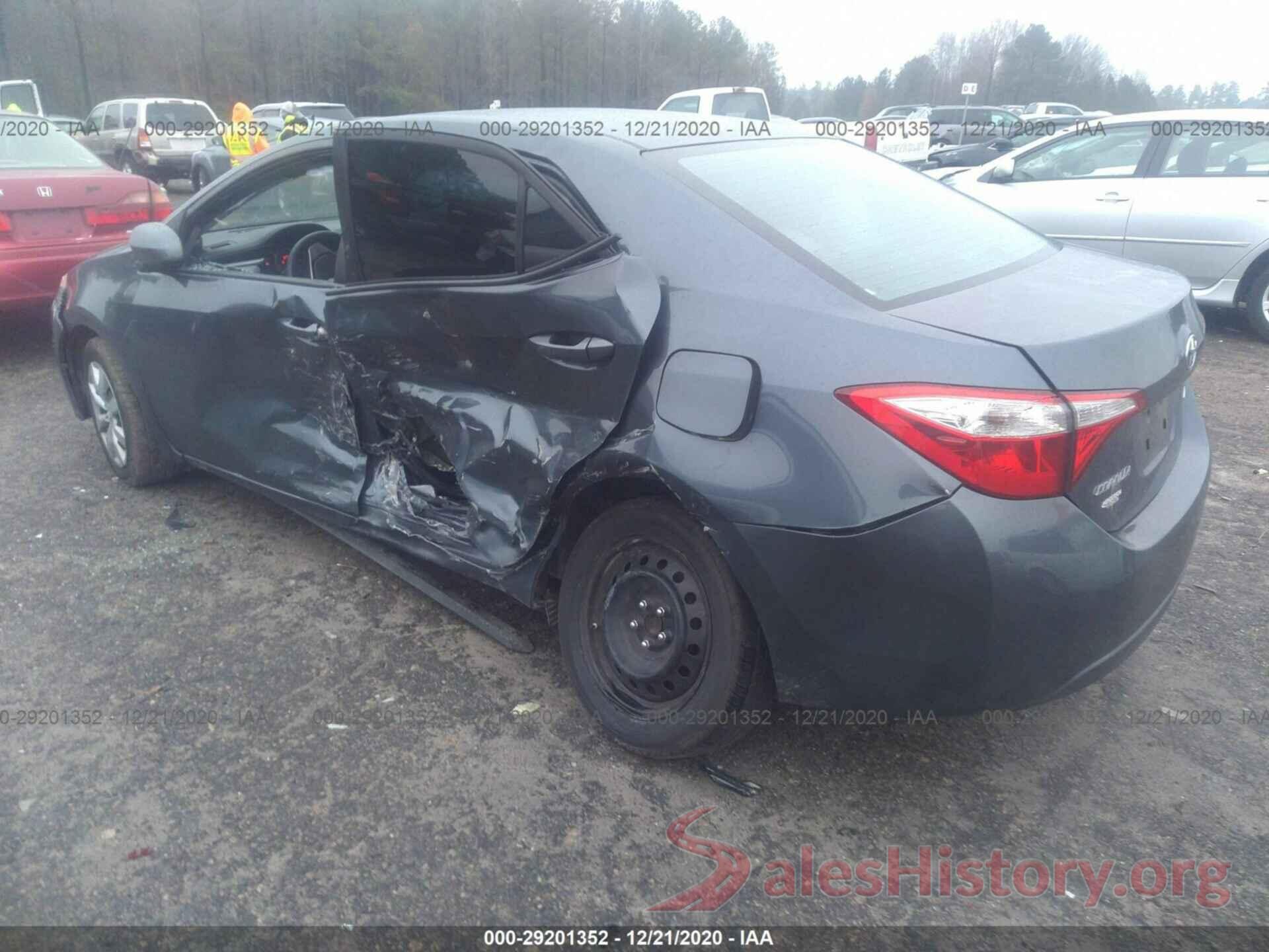 2T1BURHE0GC692293 2016 TOYOTA COROLLA