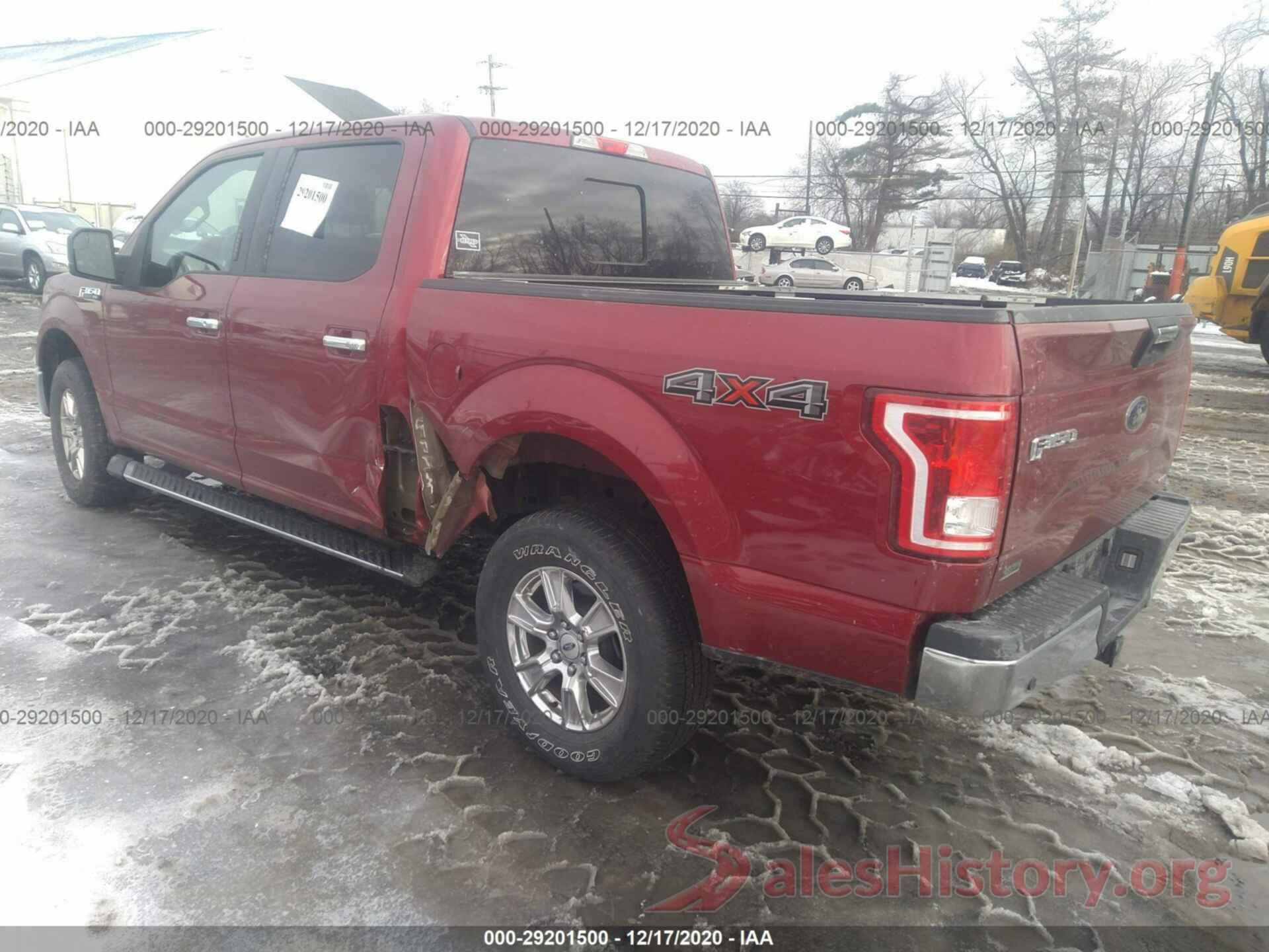 1FTEW1EF4GFB11956 2016 FORD F-150