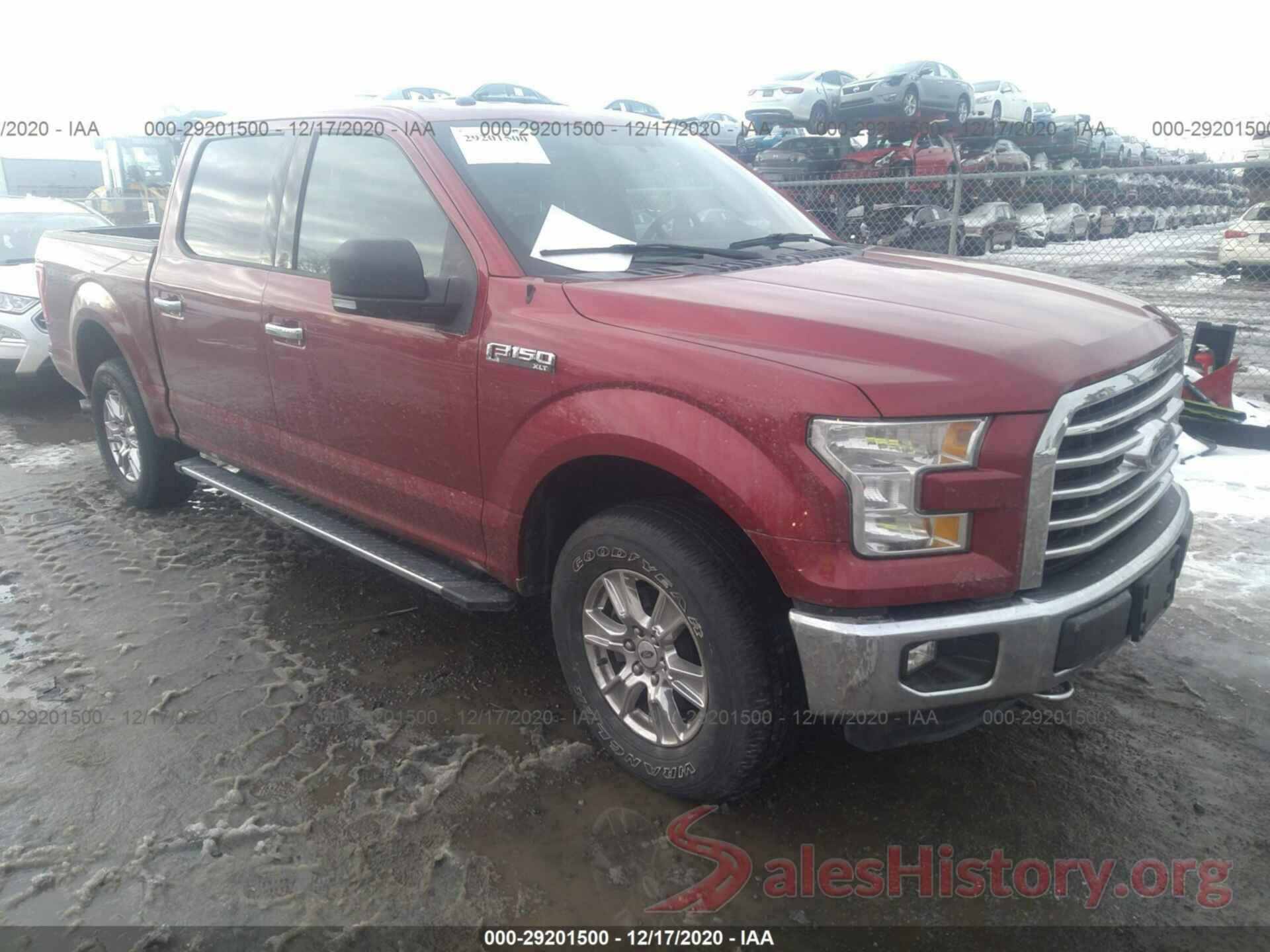 1FTEW1EF4GFB11956 2016 FORD F-150