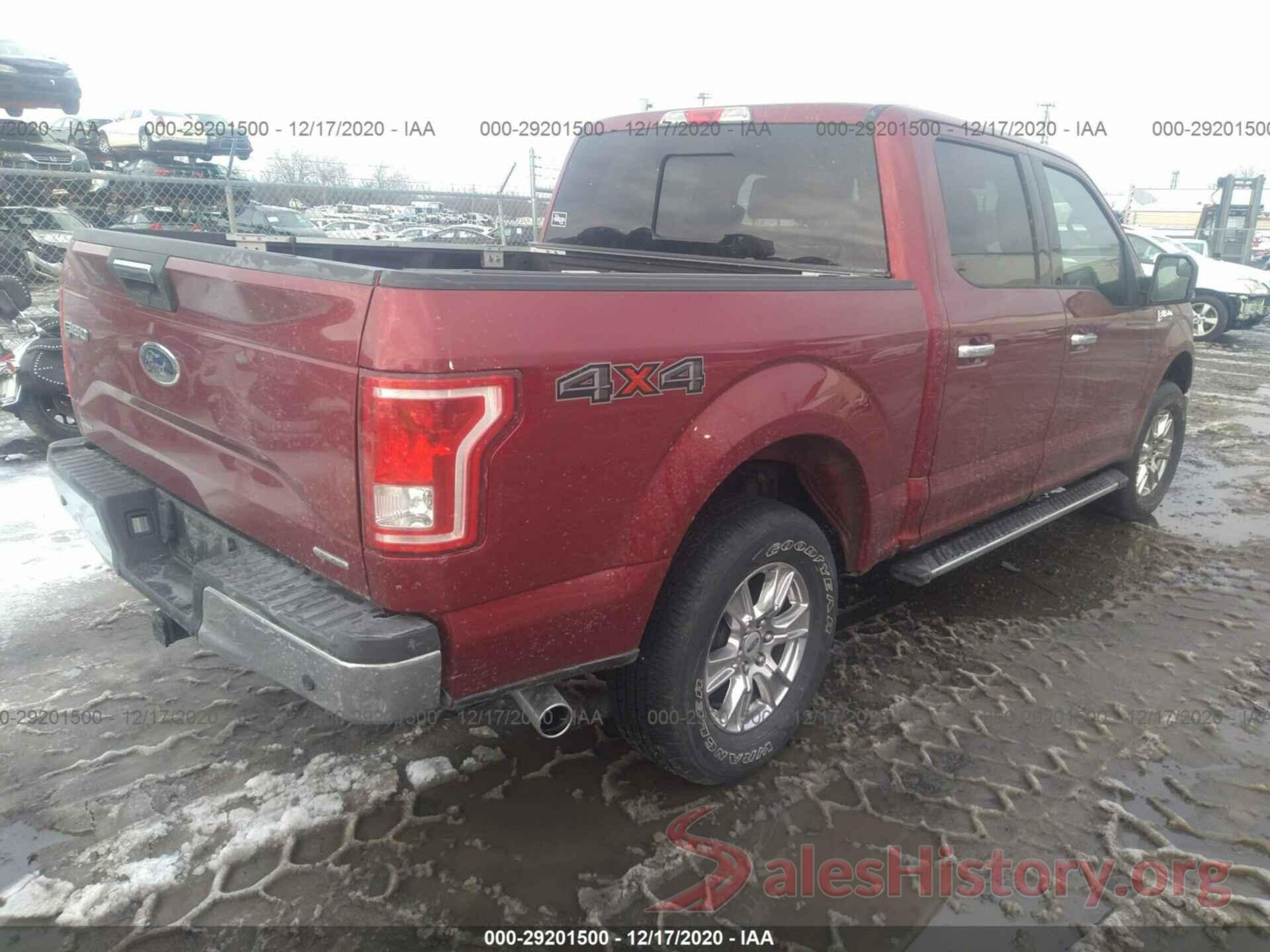 1FTEW1EF4GFB11956 2016 FORD F-150