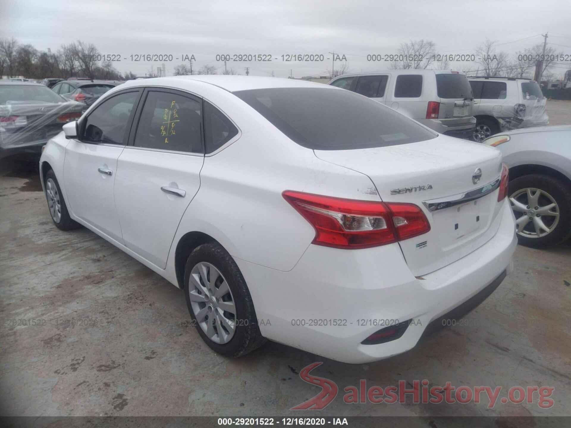 3N1AB7AP1HY406490 2017 NISSAN SENTRA