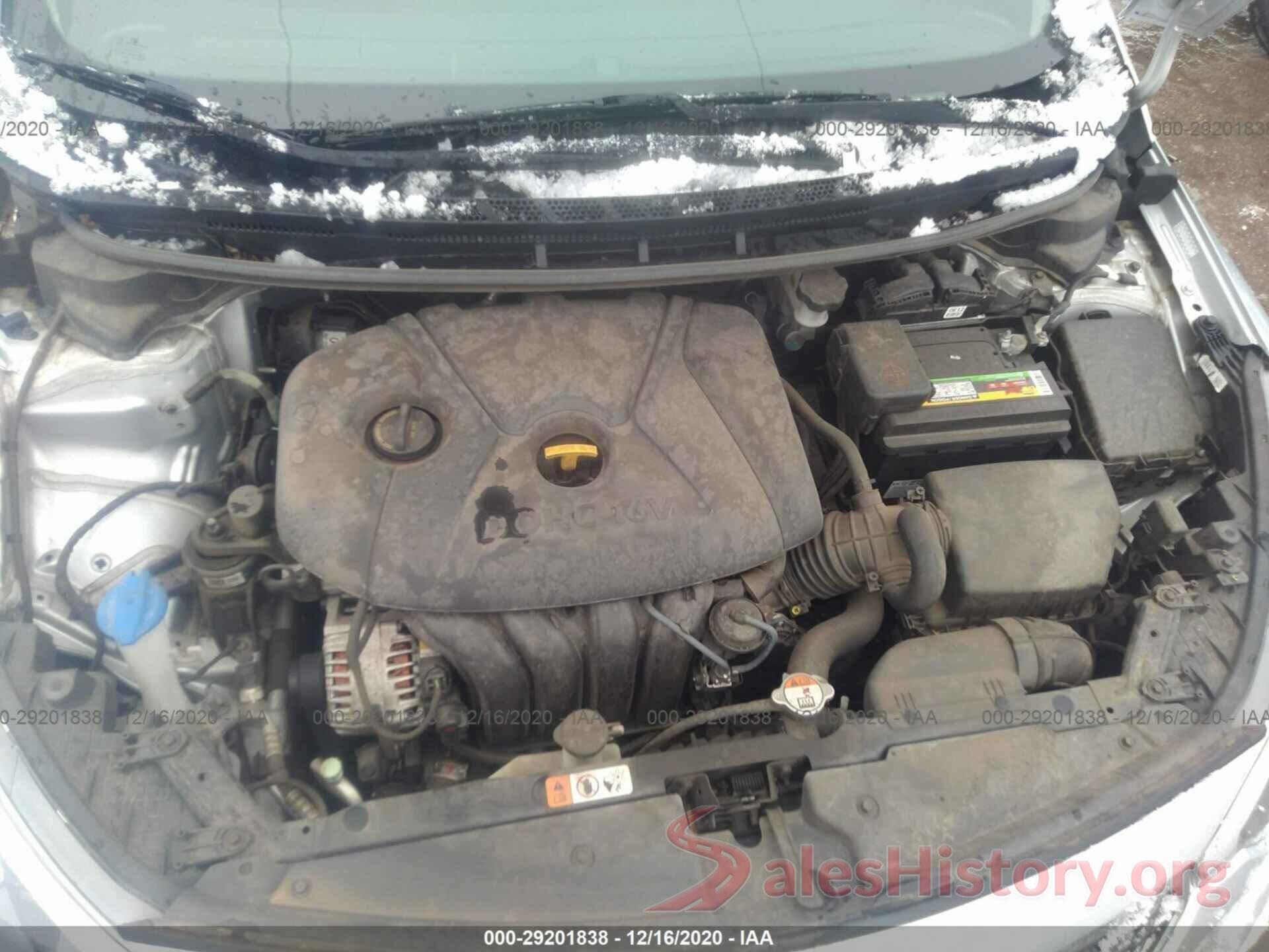 KNAFK4A68G5487215 2016 KIA FORTE