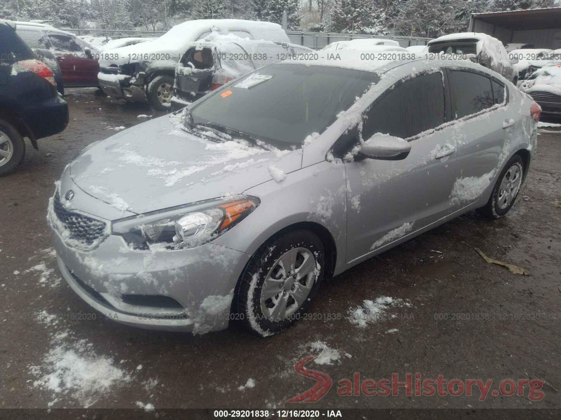 KNAFK4A68G5487215 2016 KIA FORTE