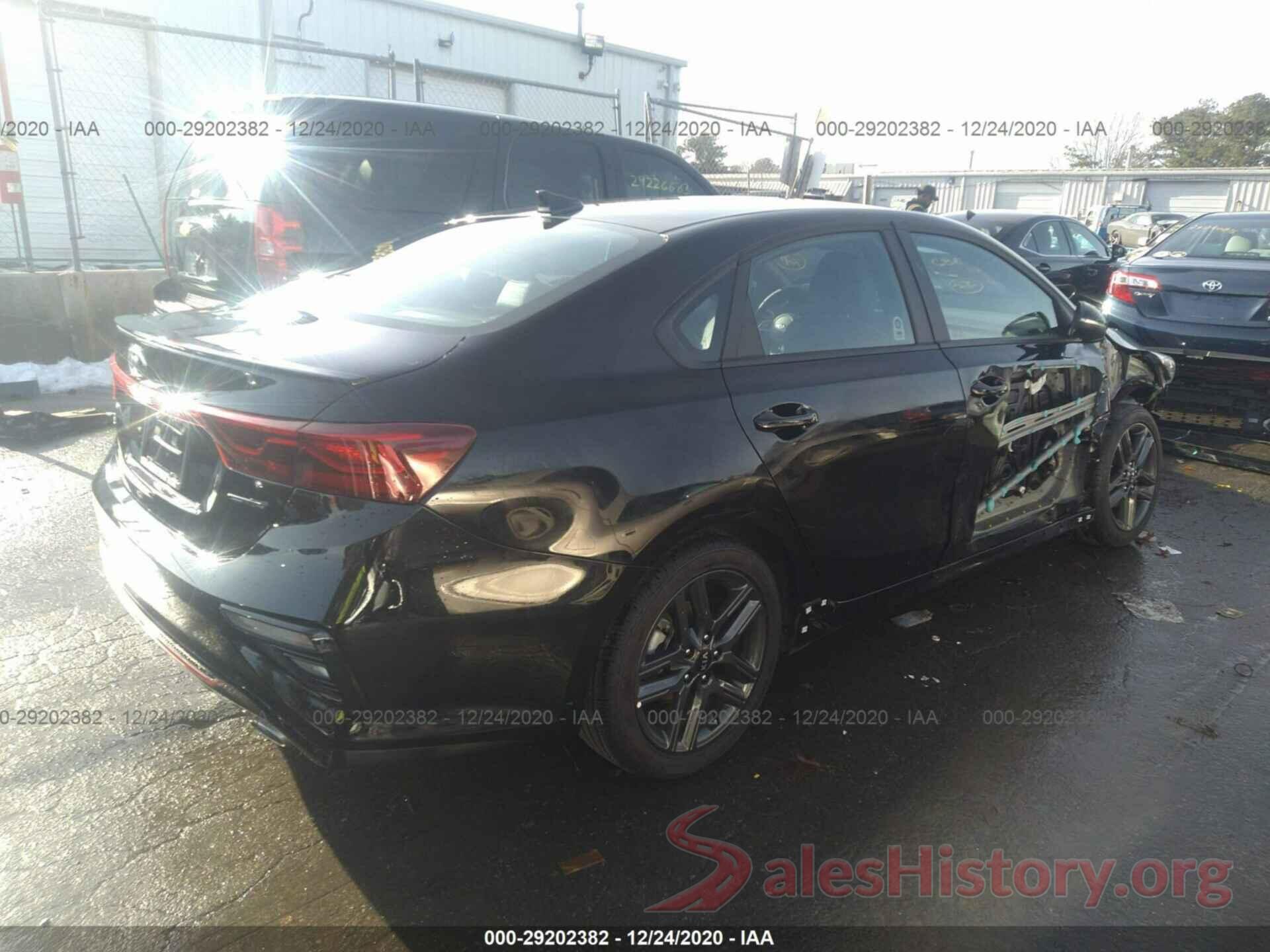 3KPF34AD7LE222637 2020 KIA FORTE