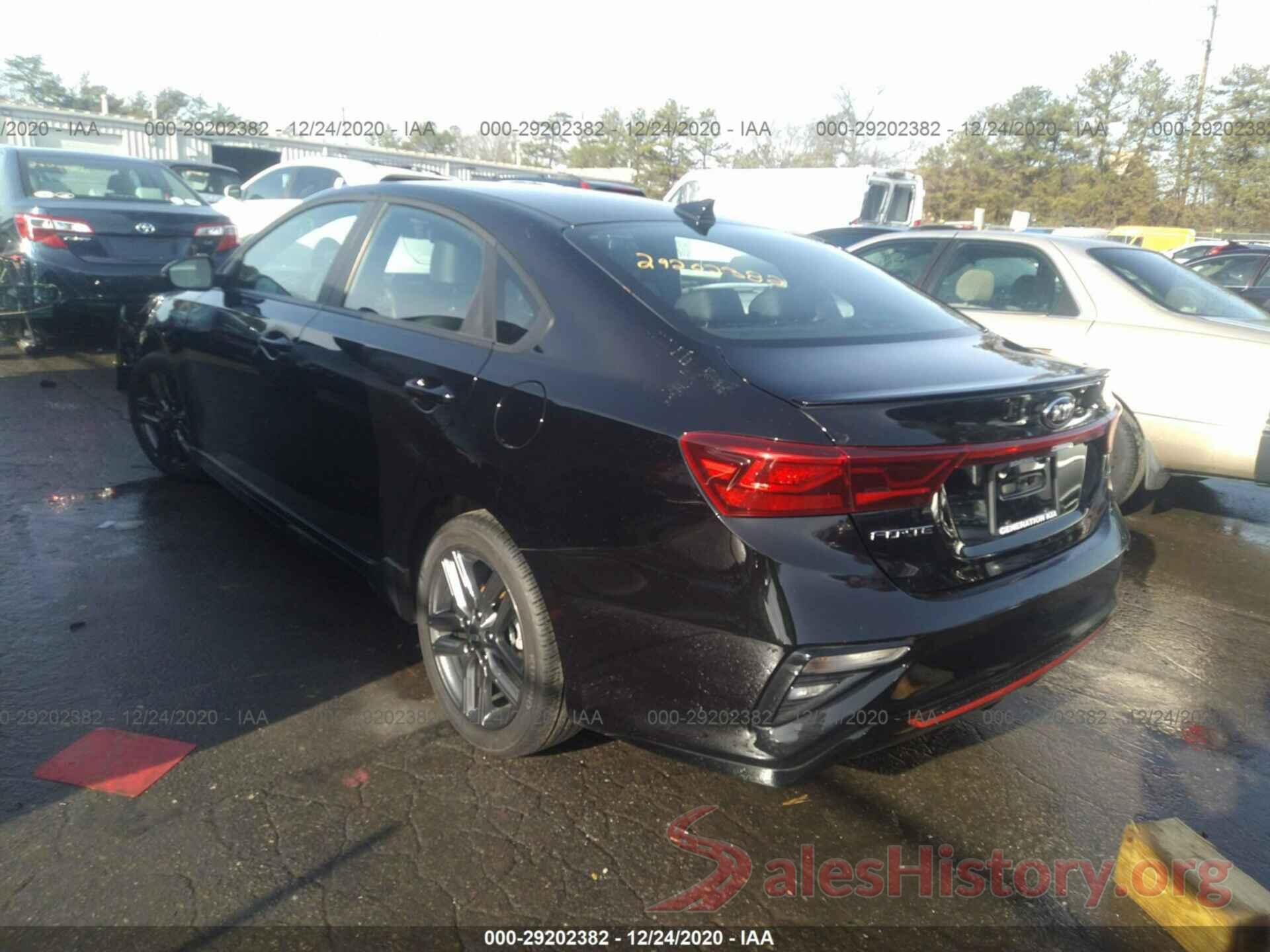 3KPF34AD7LE222637 2020 KIA FORTE