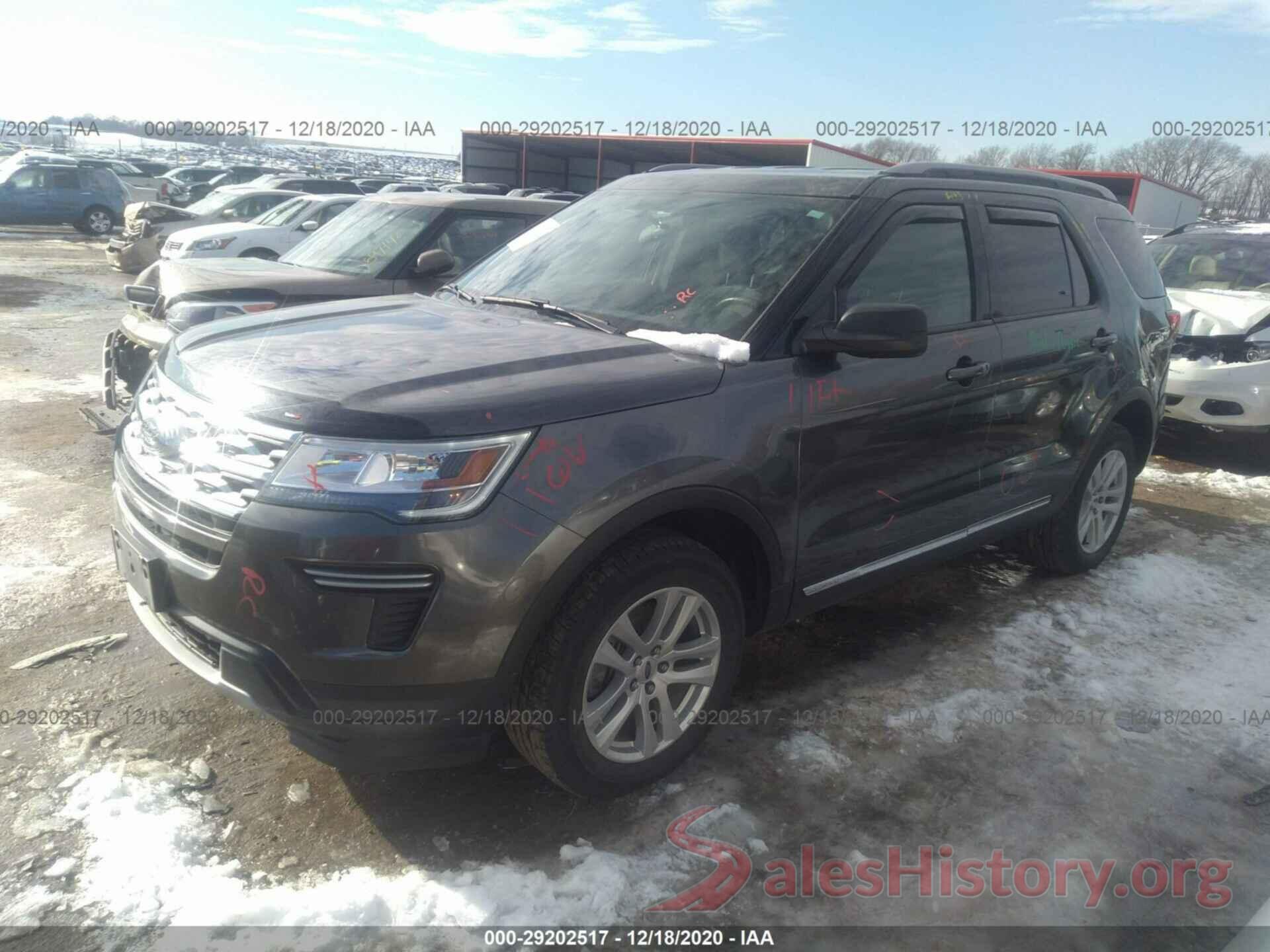 1FM5K8DH5JGC93459 2018 FORD EXPLORER