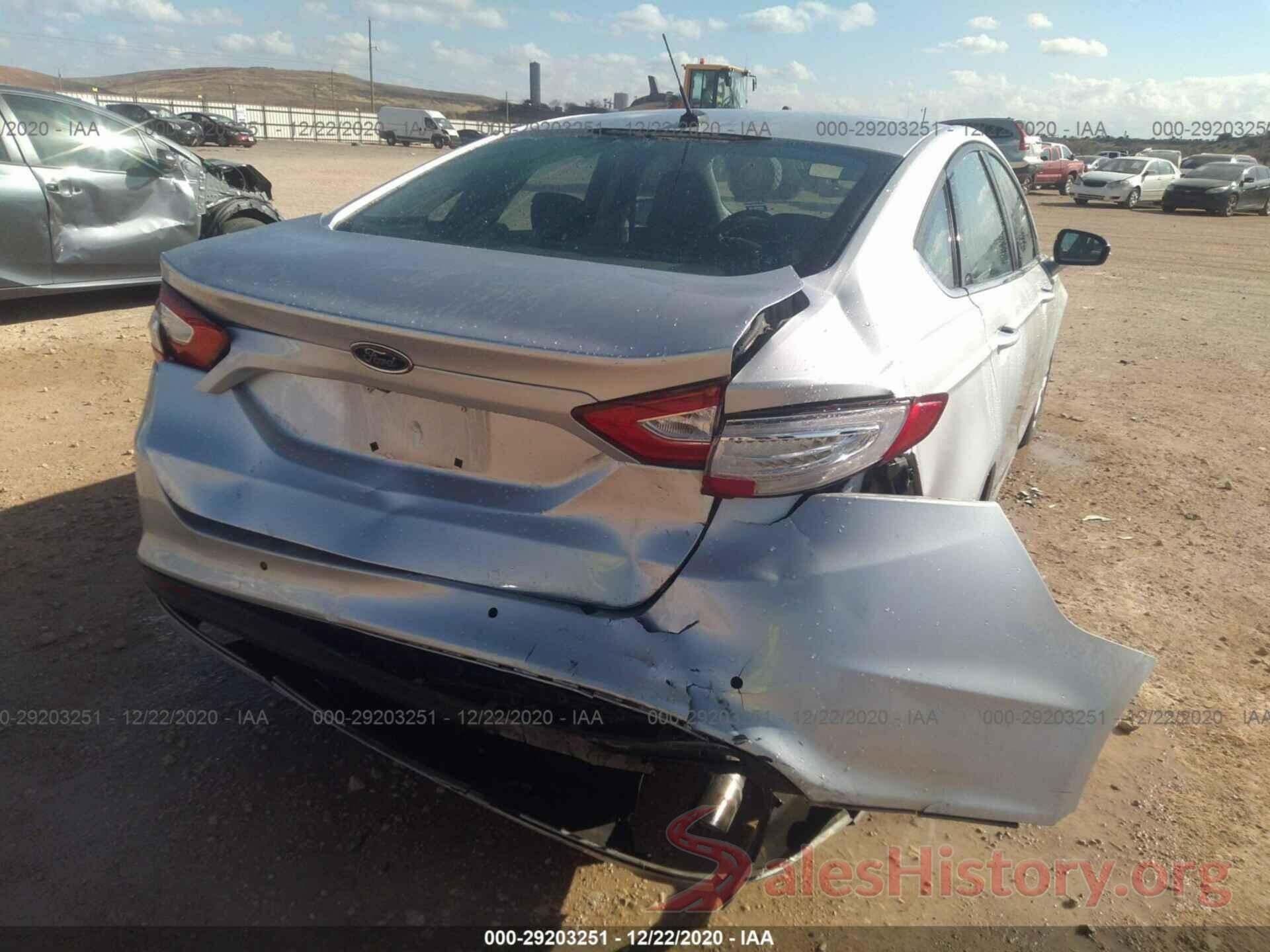 3FA6P0H7XGR404284 2016 FORD FUSION