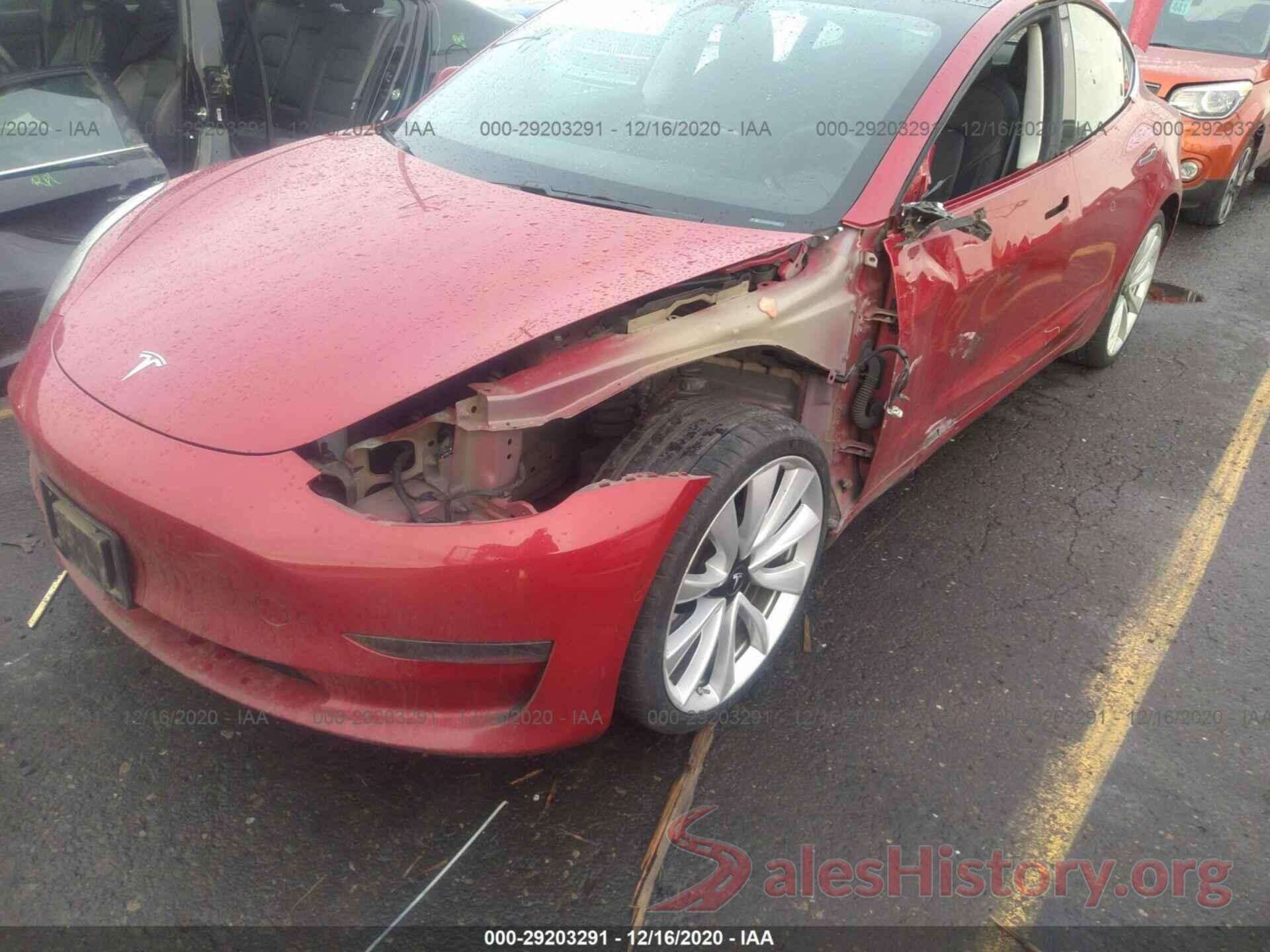 5YJ3E1EB8JF063283 2018 TESLA MODEL 3