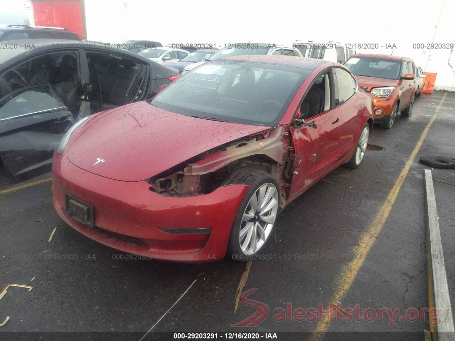 5YJ3E1EB8JF063283 2018 TESLA MODEL 3