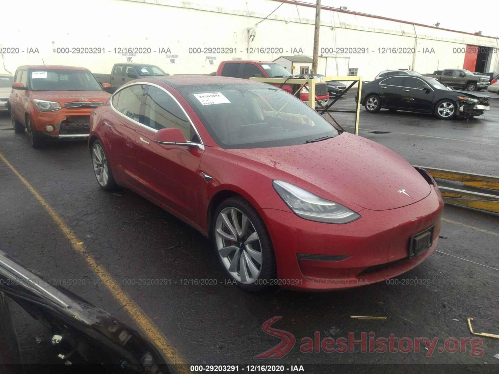 5YJ3E1EB8JF063283 2018 TESLA MODEL 3