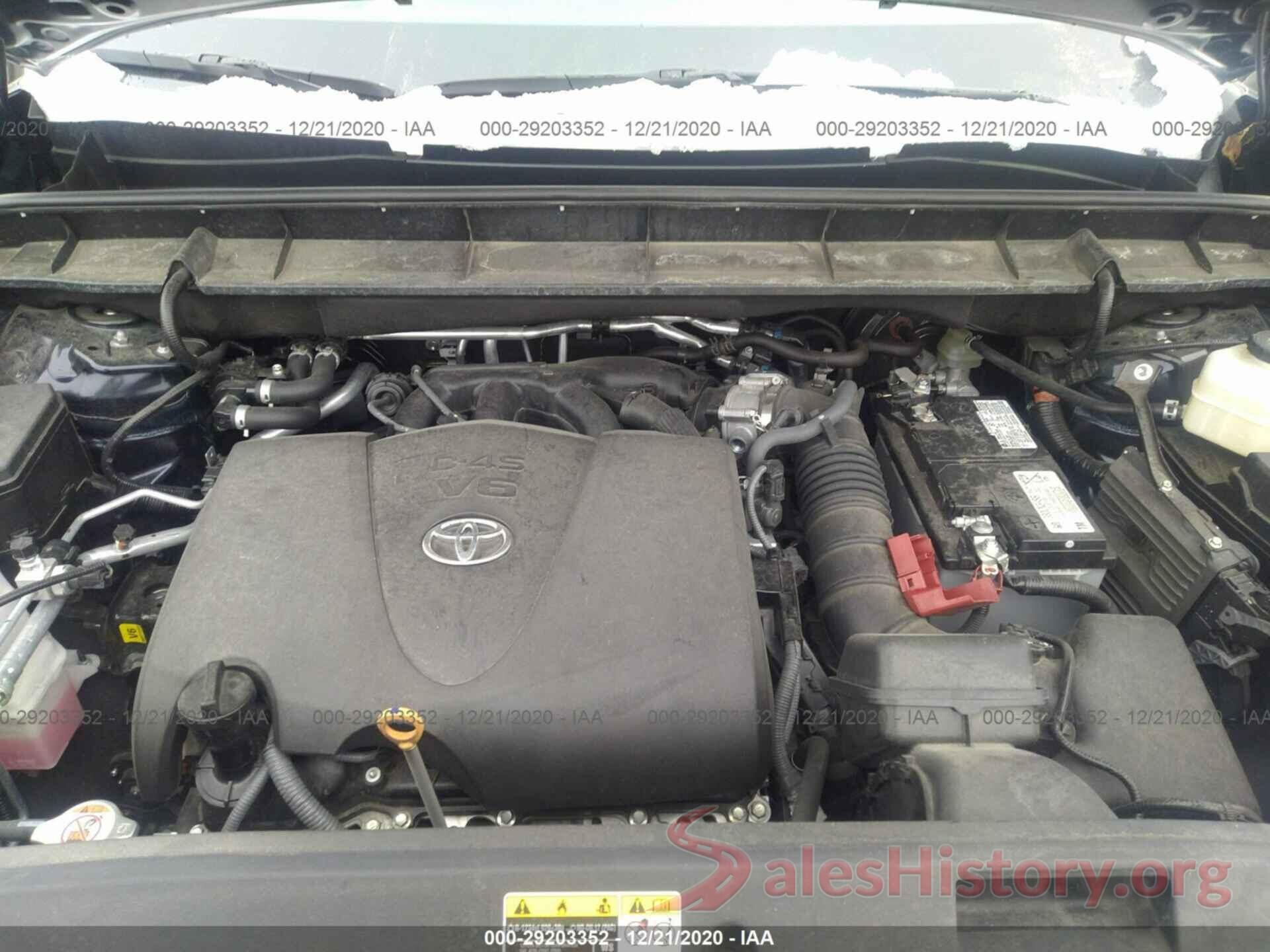 5TDGZRBH8LS019036 2020 TOYOTA HIGHLANDER